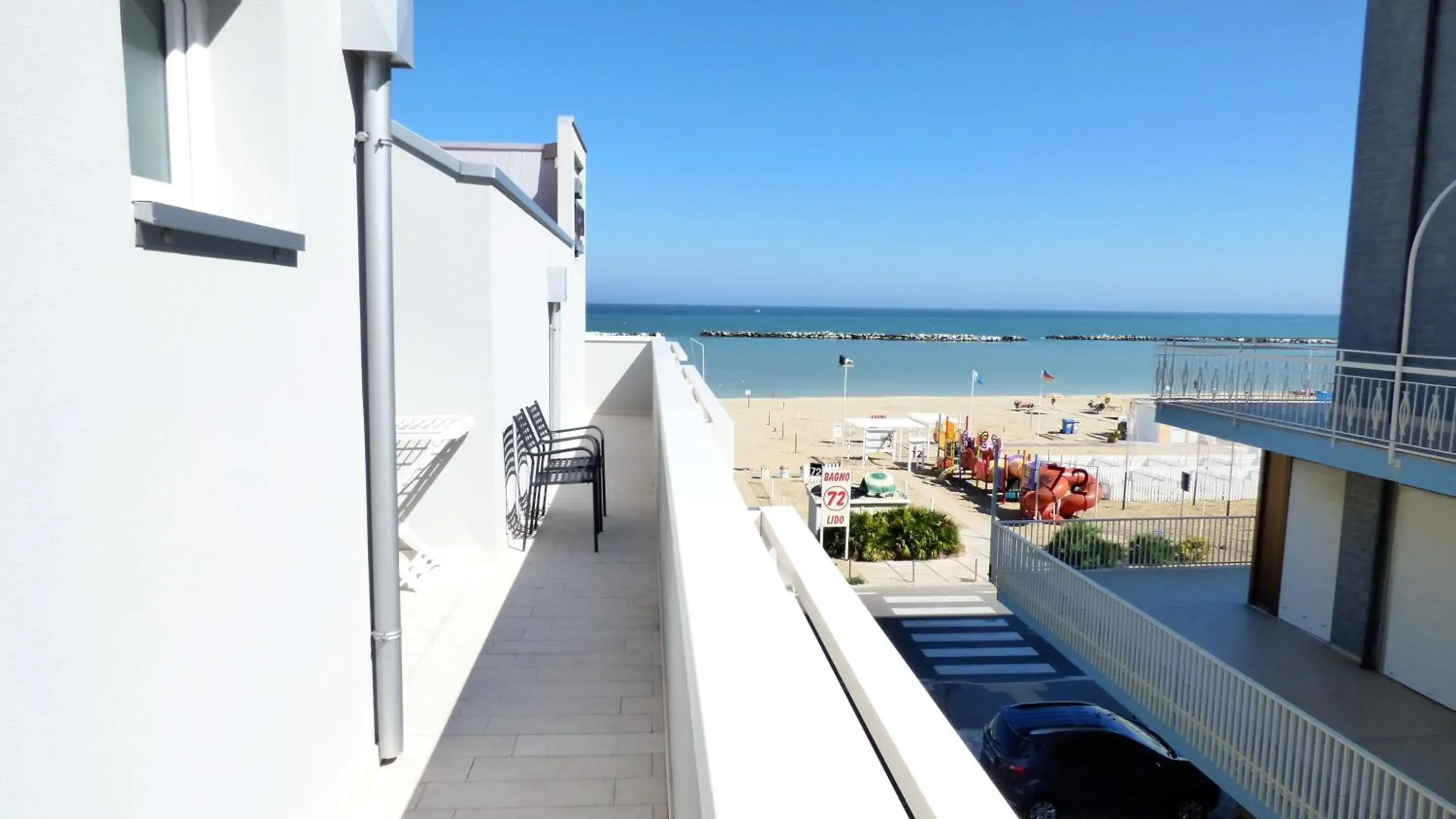 Balcony/Terrace in Hotel Trevi