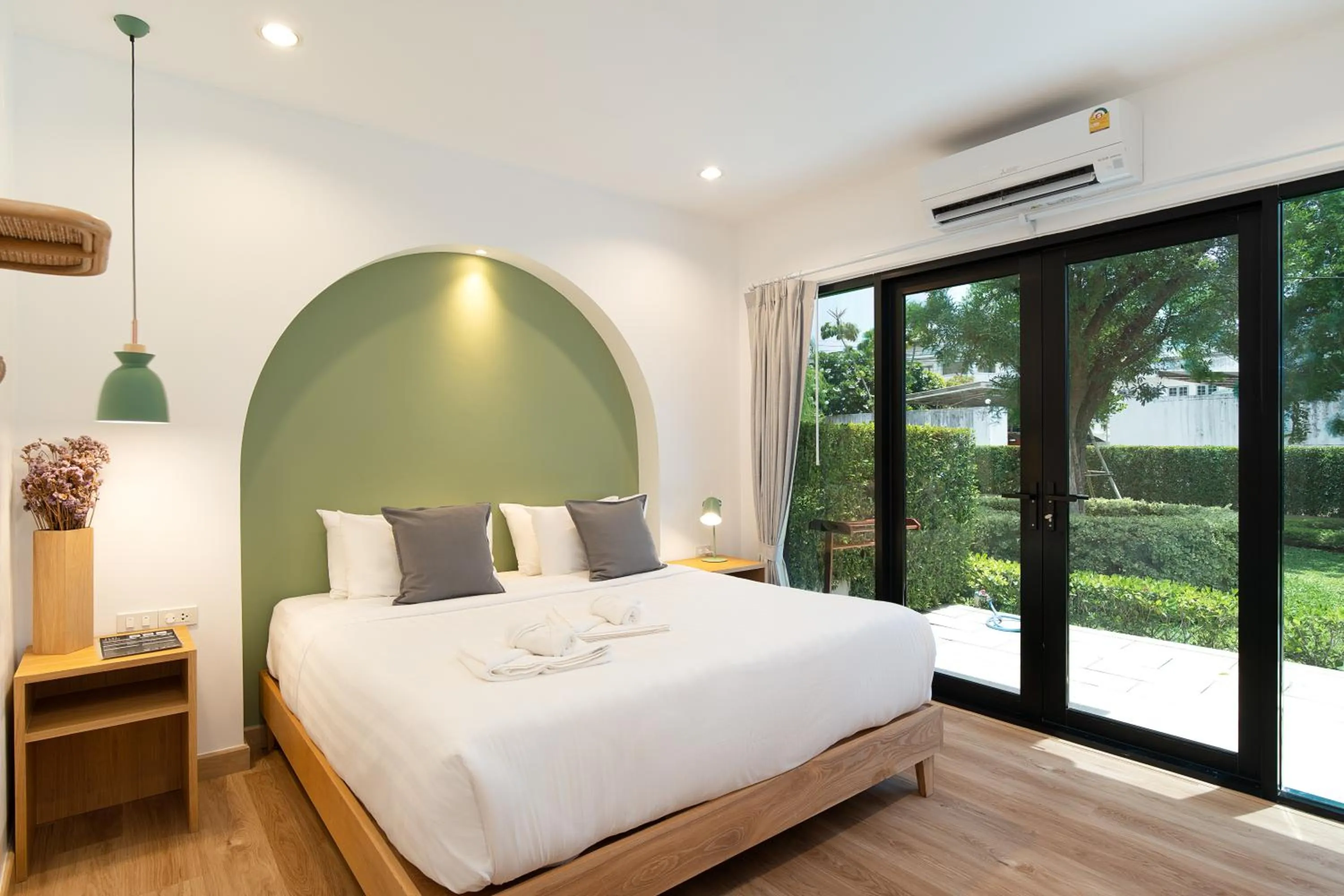 Bed in The Modeva Hotel