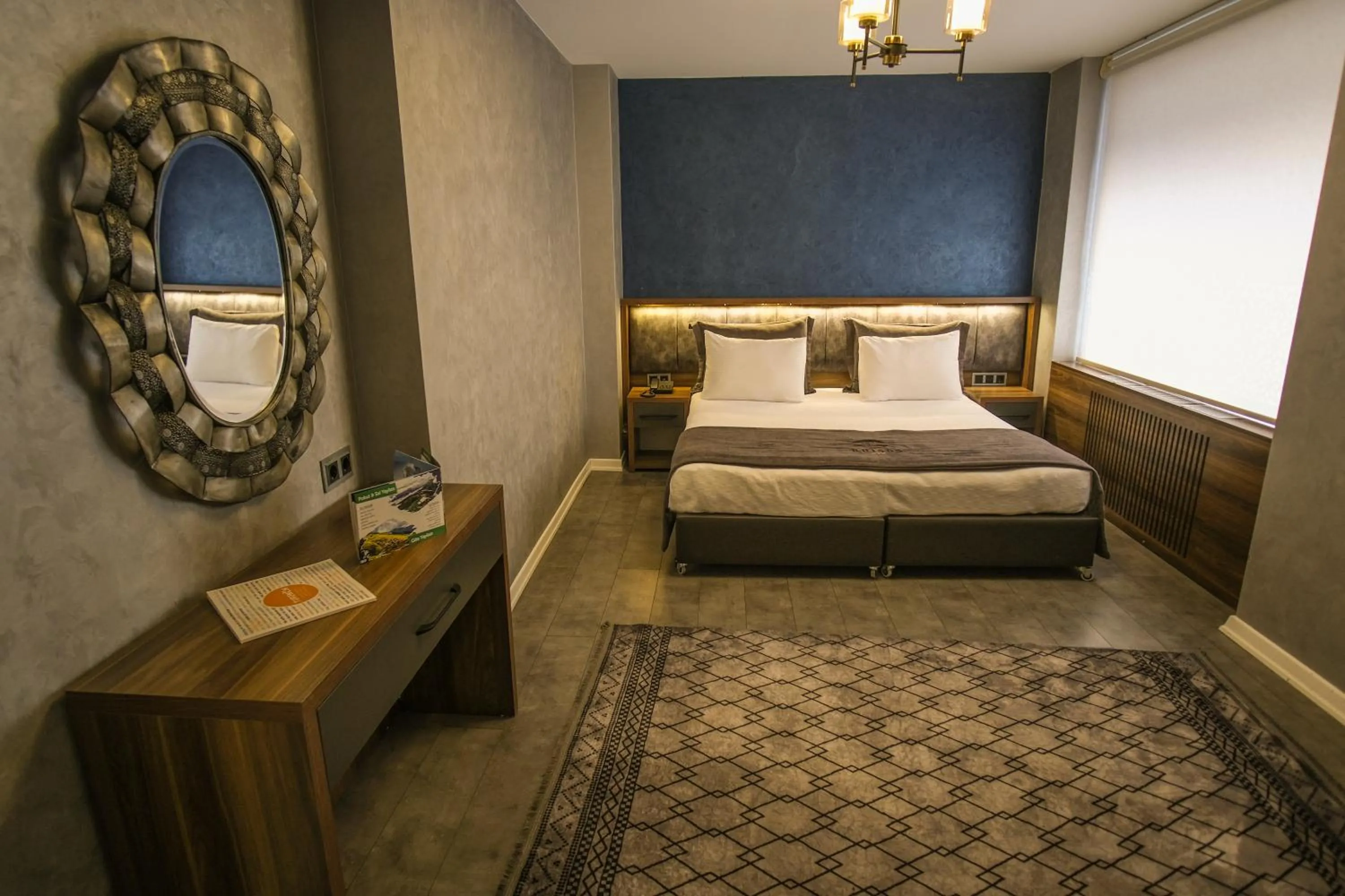 Bedroom, Bed in Rhisos Gold Otel