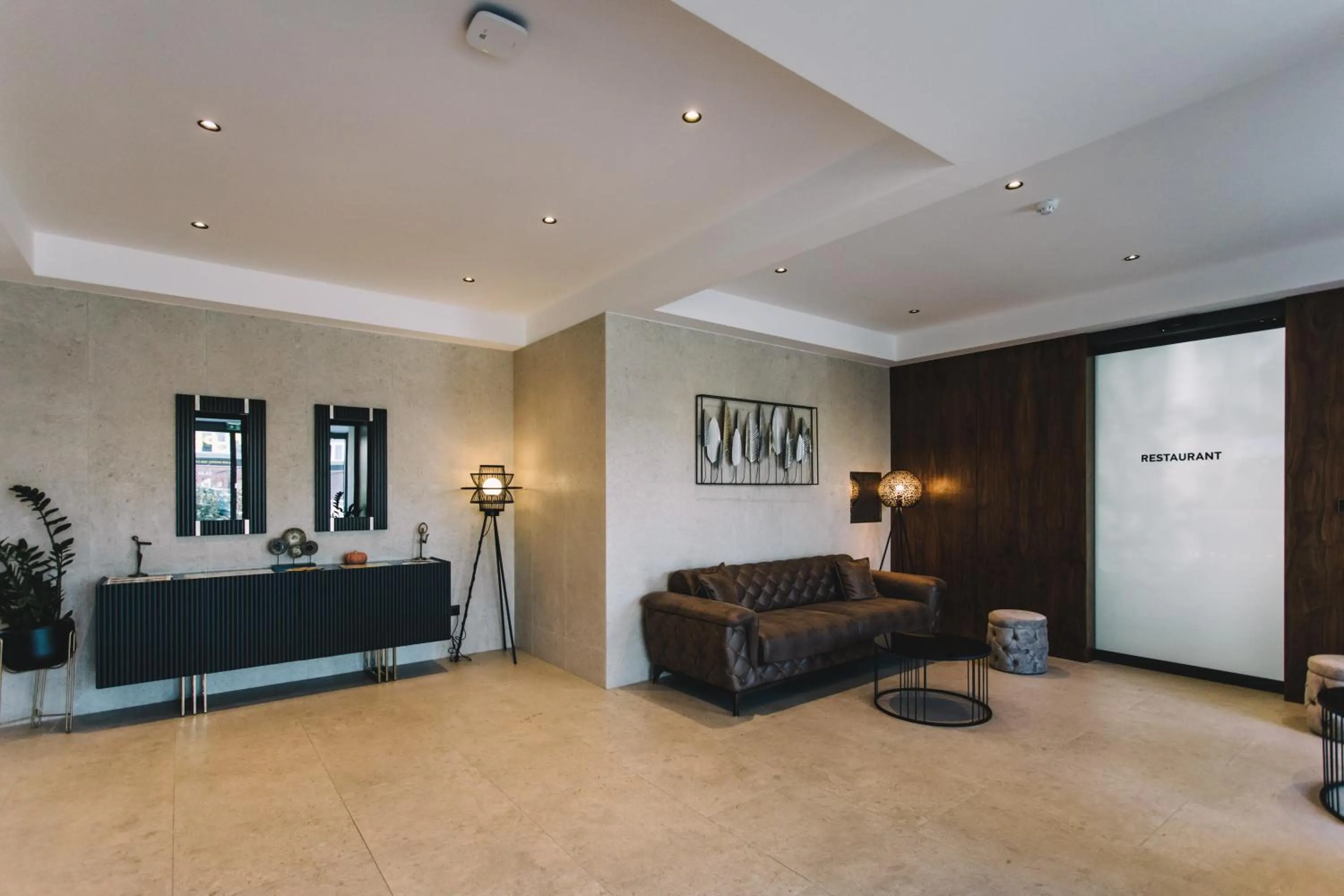 Lobby or reception in Hotel Batuda