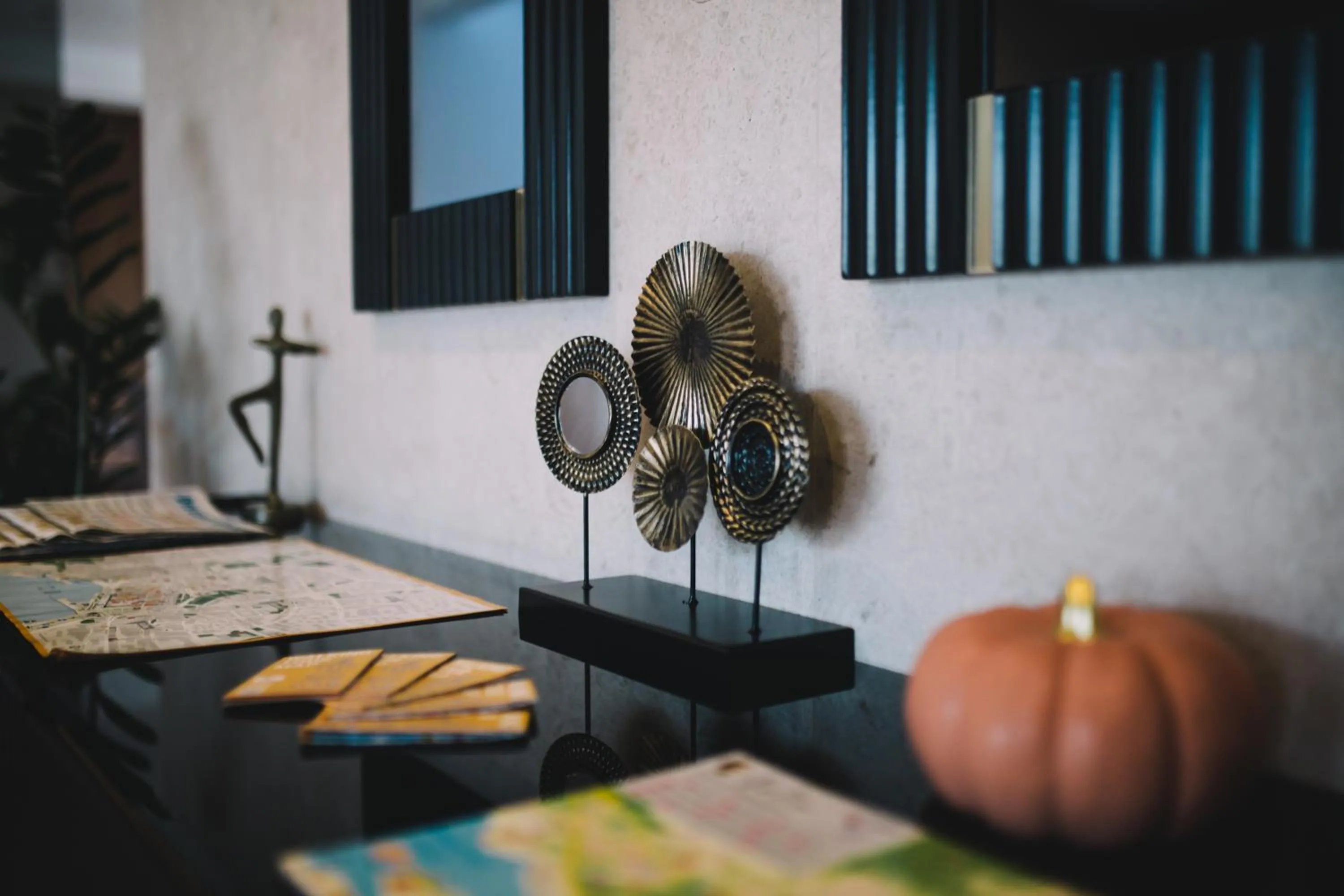 Decorative detail in Hotel Batuda