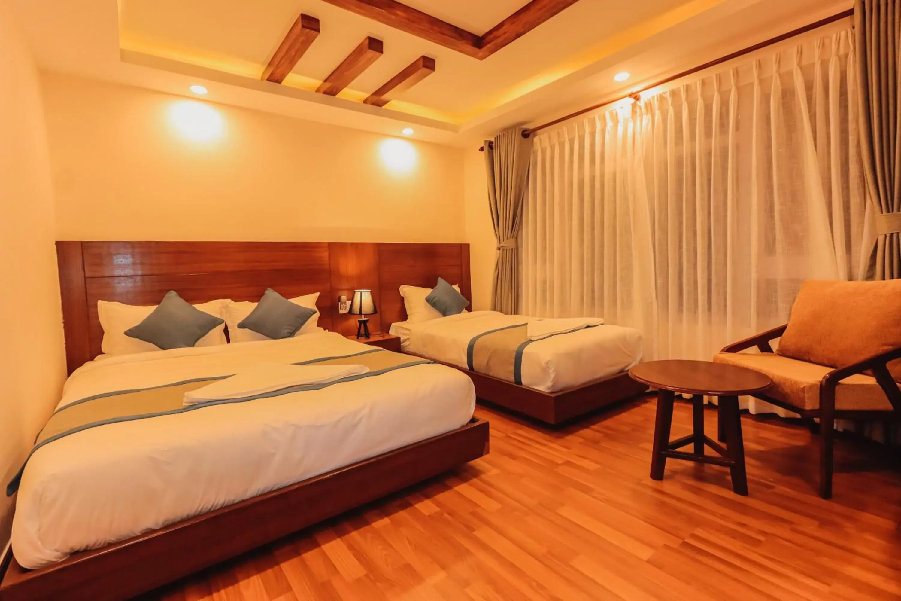 Deluxe Family Room - 10% off on Food & Beverage, 15% off on Laundry, Early check-in & Late check-out by 2 hours in Kathmandu Aagantuk Hotel Deluxe Family Room - 10% off on Food & Beverage, 15% off on Laundry, Early check-in & Late check-out by 2 hours in Kathmandu Aagantuk Hotel