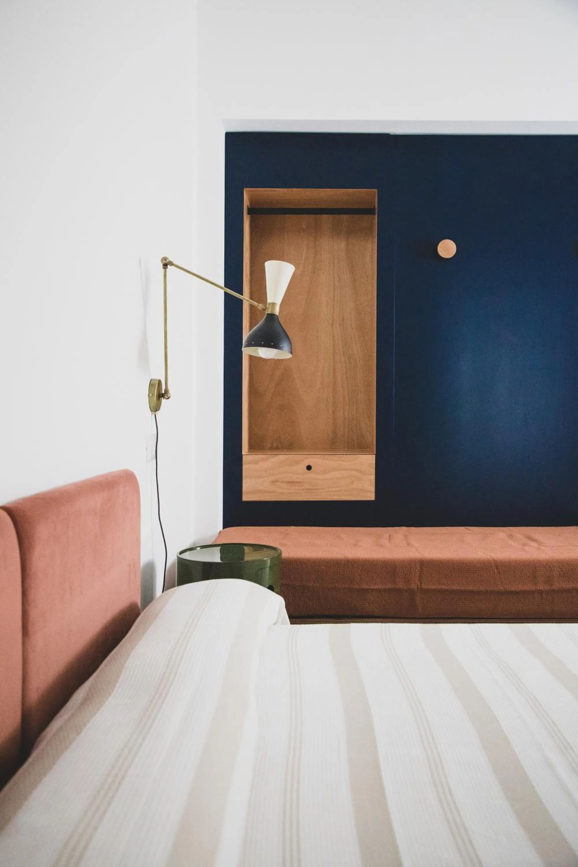 Bed in Hotel Dolomiti