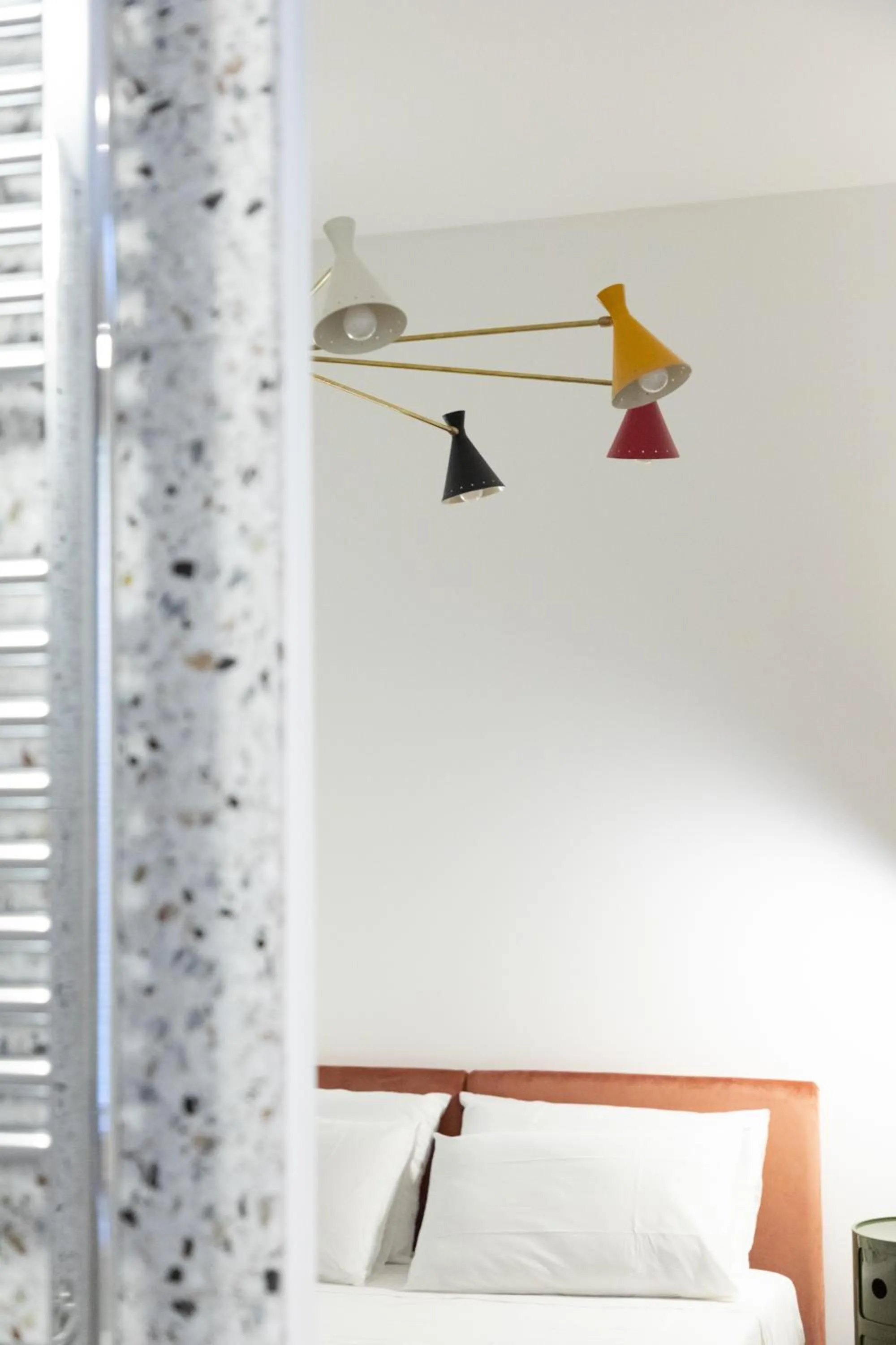 Bed in Hotel Dolomiti