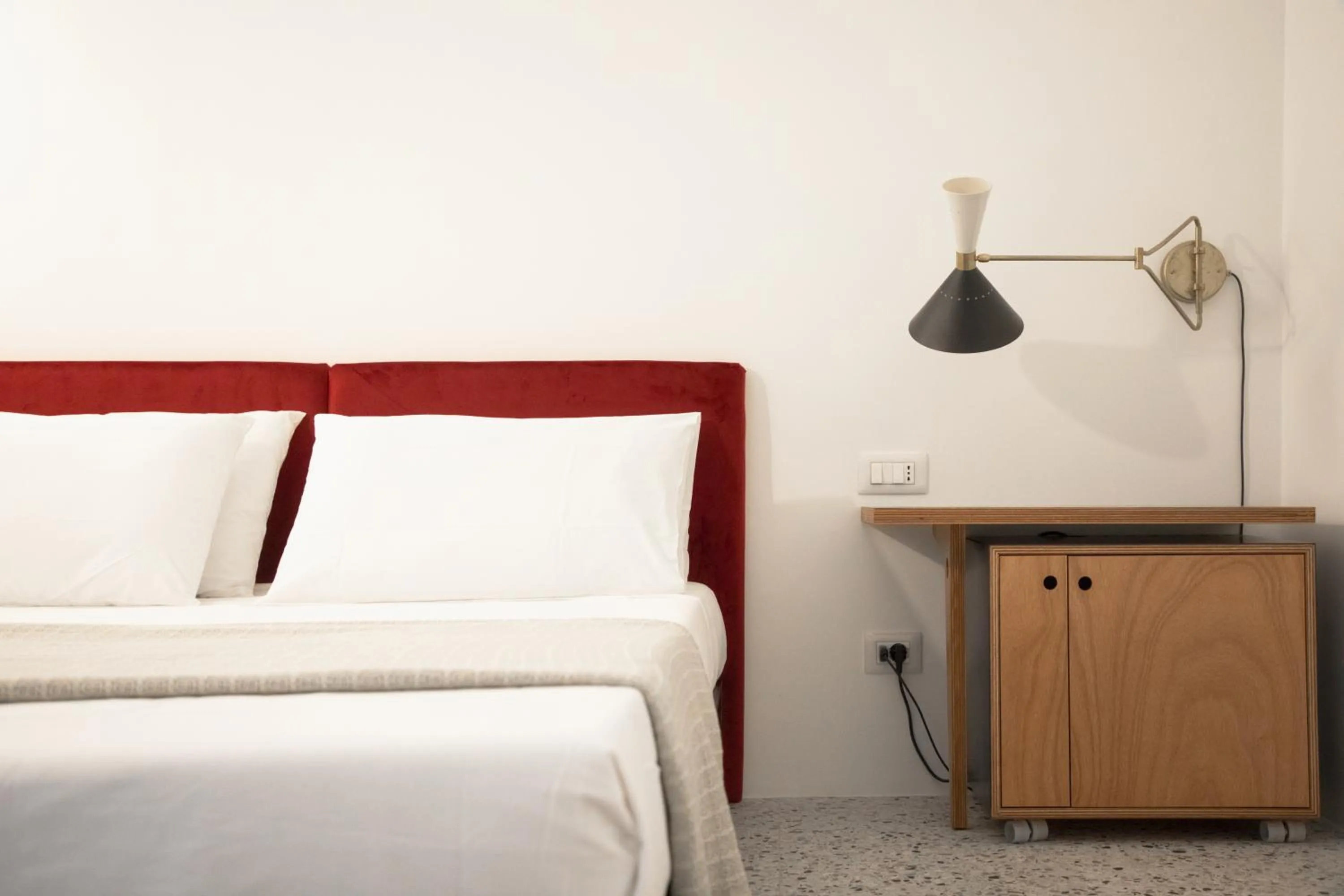 Bed in Hotel Dolomiti