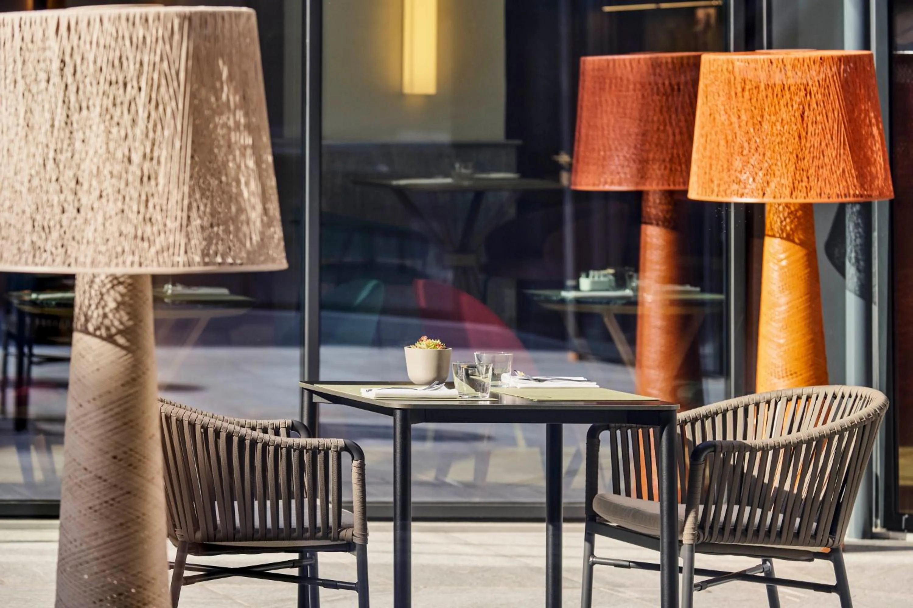 Patio in Hotel Giacomo Morra Alba - Handwritten Collection