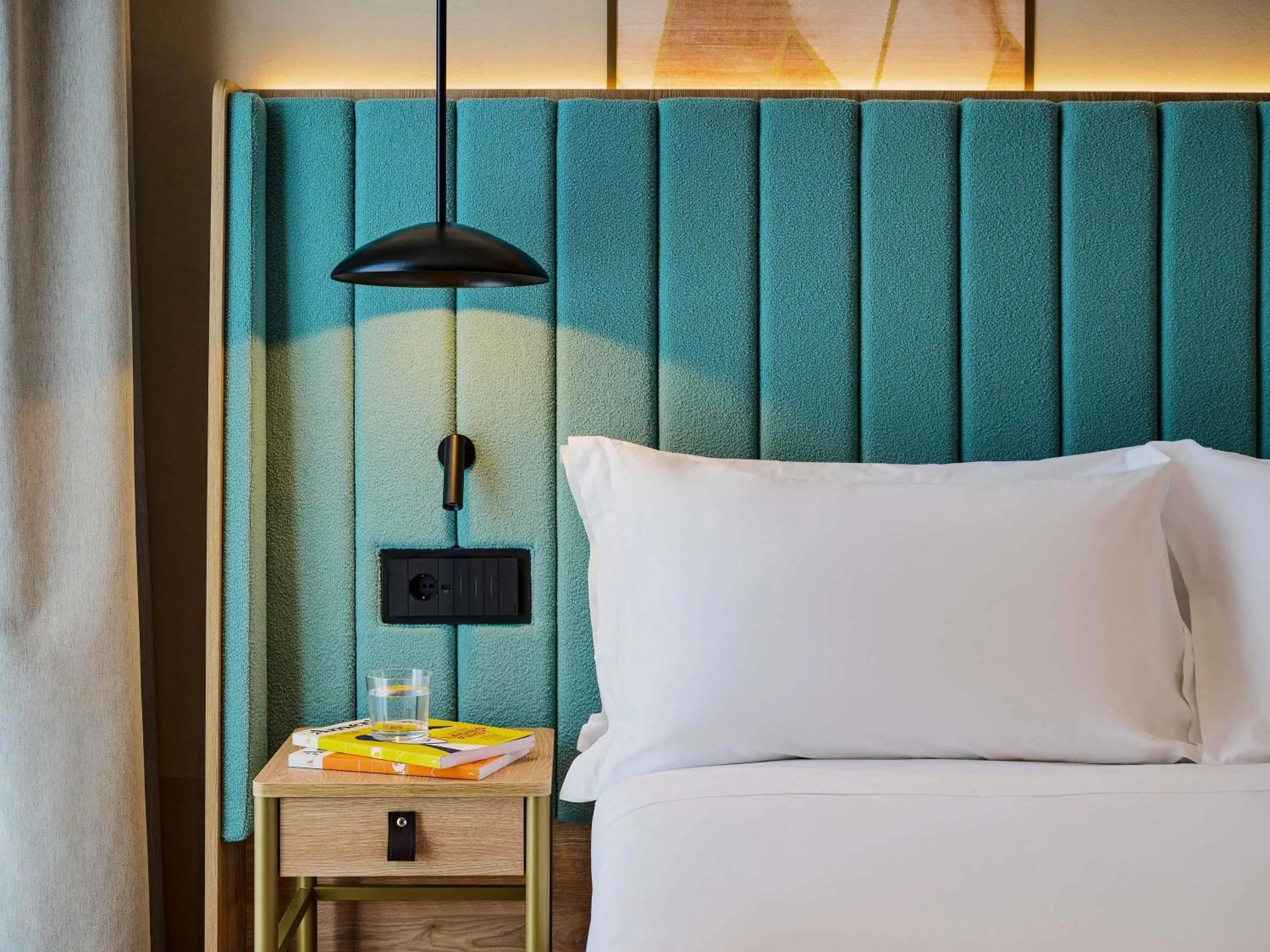 Bedroom, Bed in Hotel Giacomo Morra Alba - Handwritten Collection