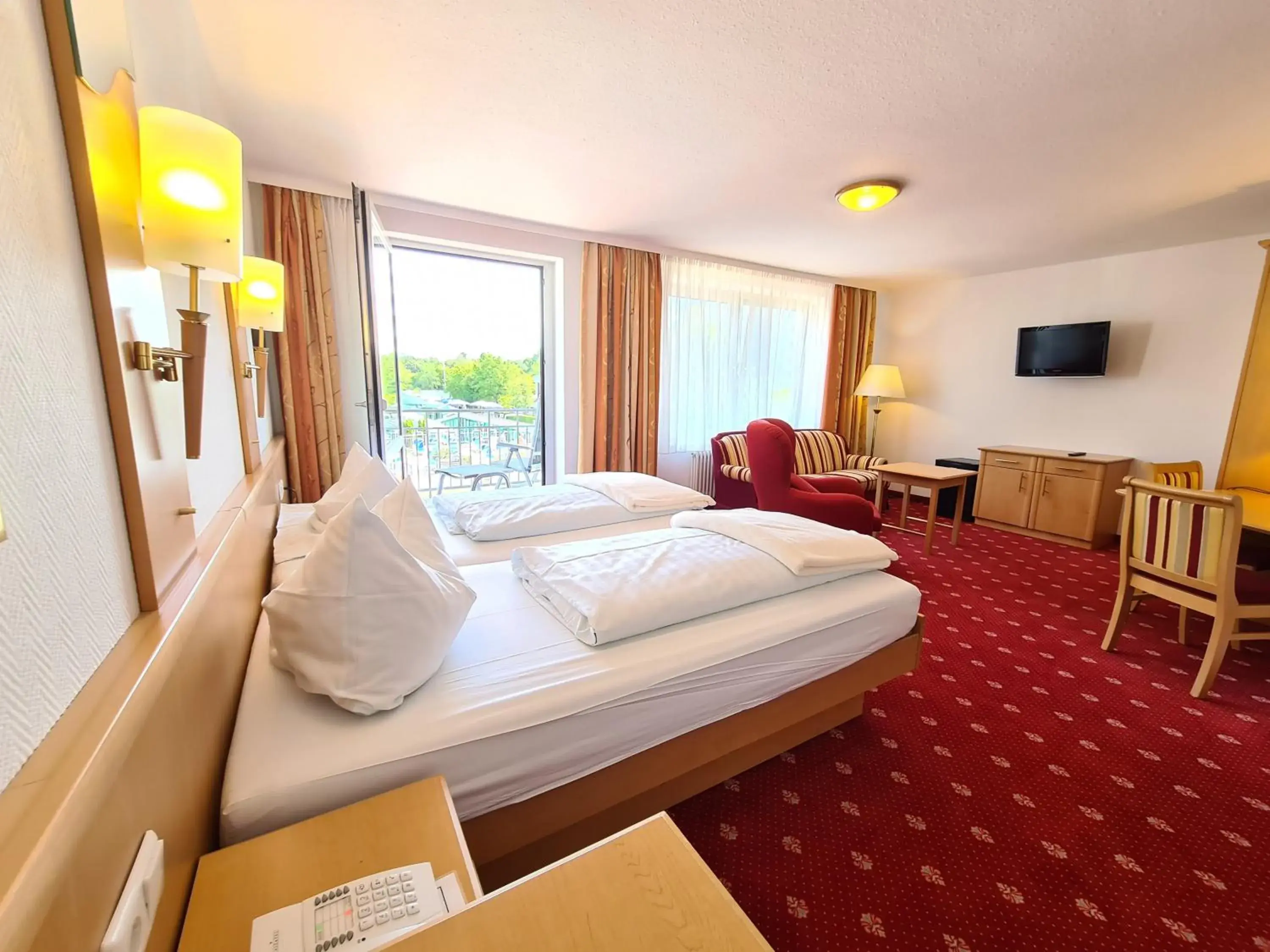 Double Room - Disability Access in Thermenhotel Tannenhof - Ihr Wohlfühl-Hotel Double Room - Disability Access in Thermenhotel Tannenhof - Ihr Wohlfühl-Hotel