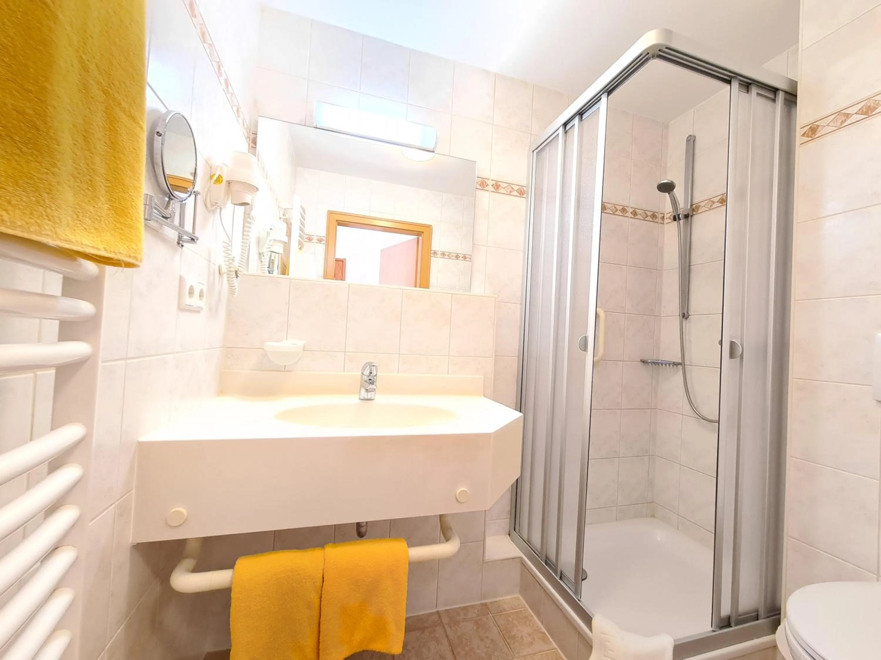 Shower in Thermenhotel Tannenhof - Ihr Wohlfühl-Hotel