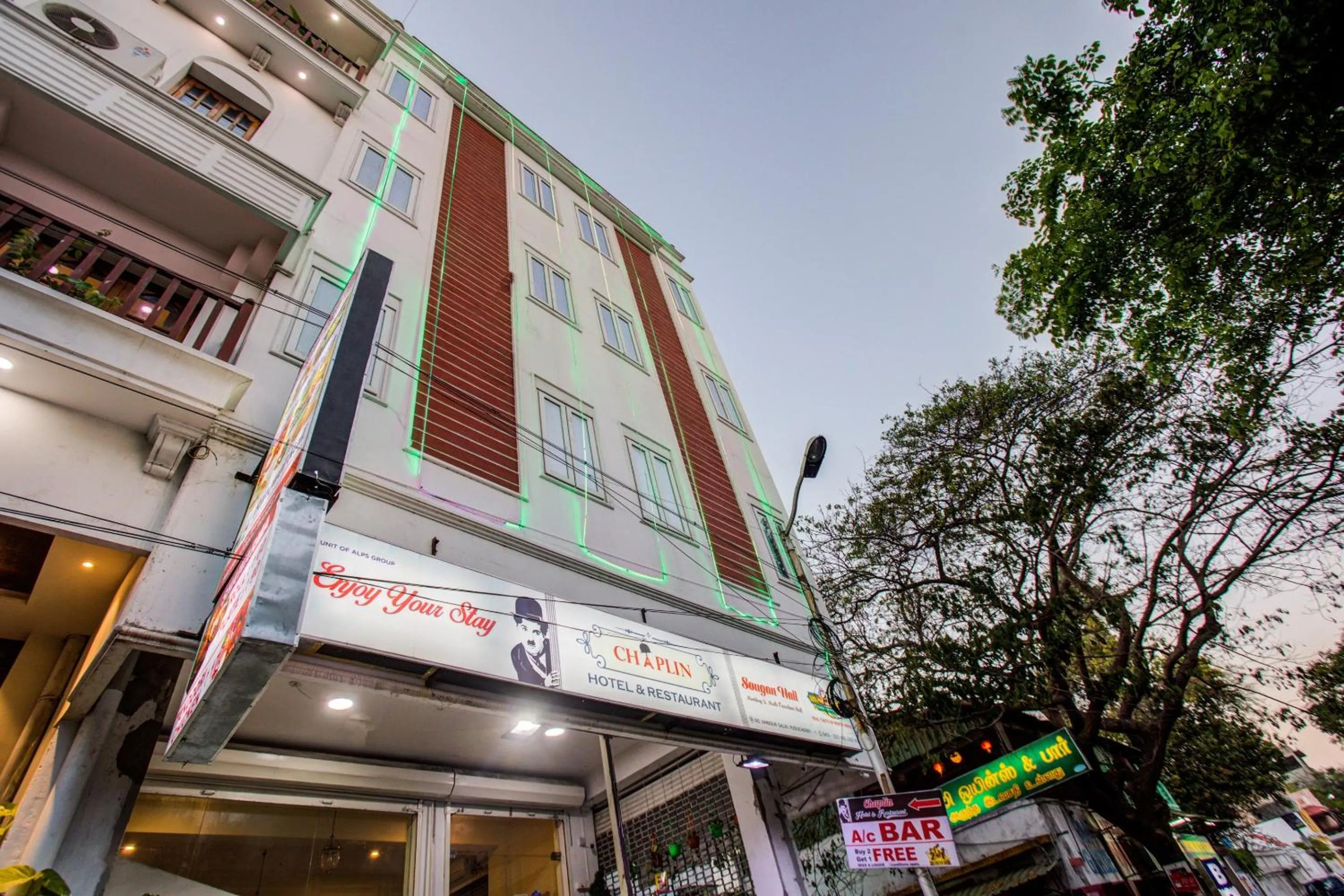 Property building in Chaplin Hotel