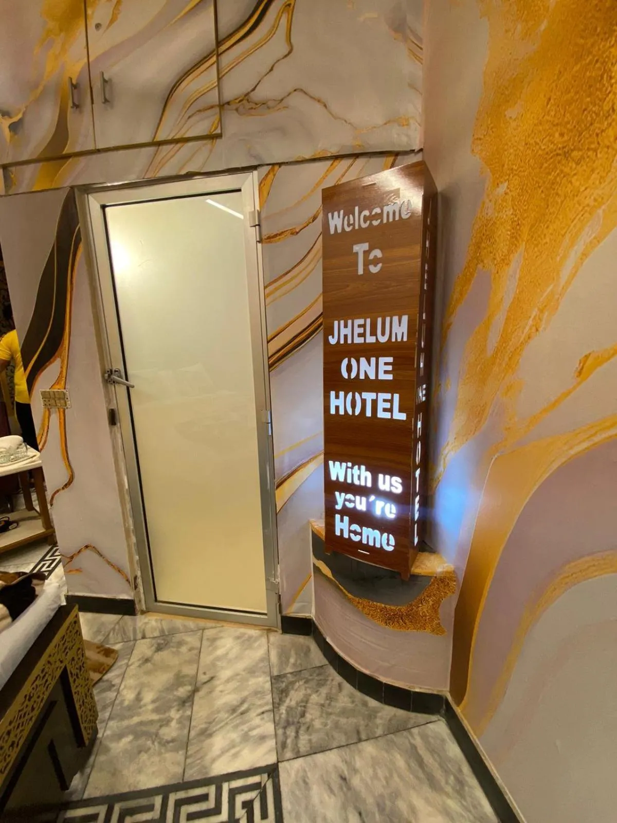Property logo or sign in Hotel Khan Plaza