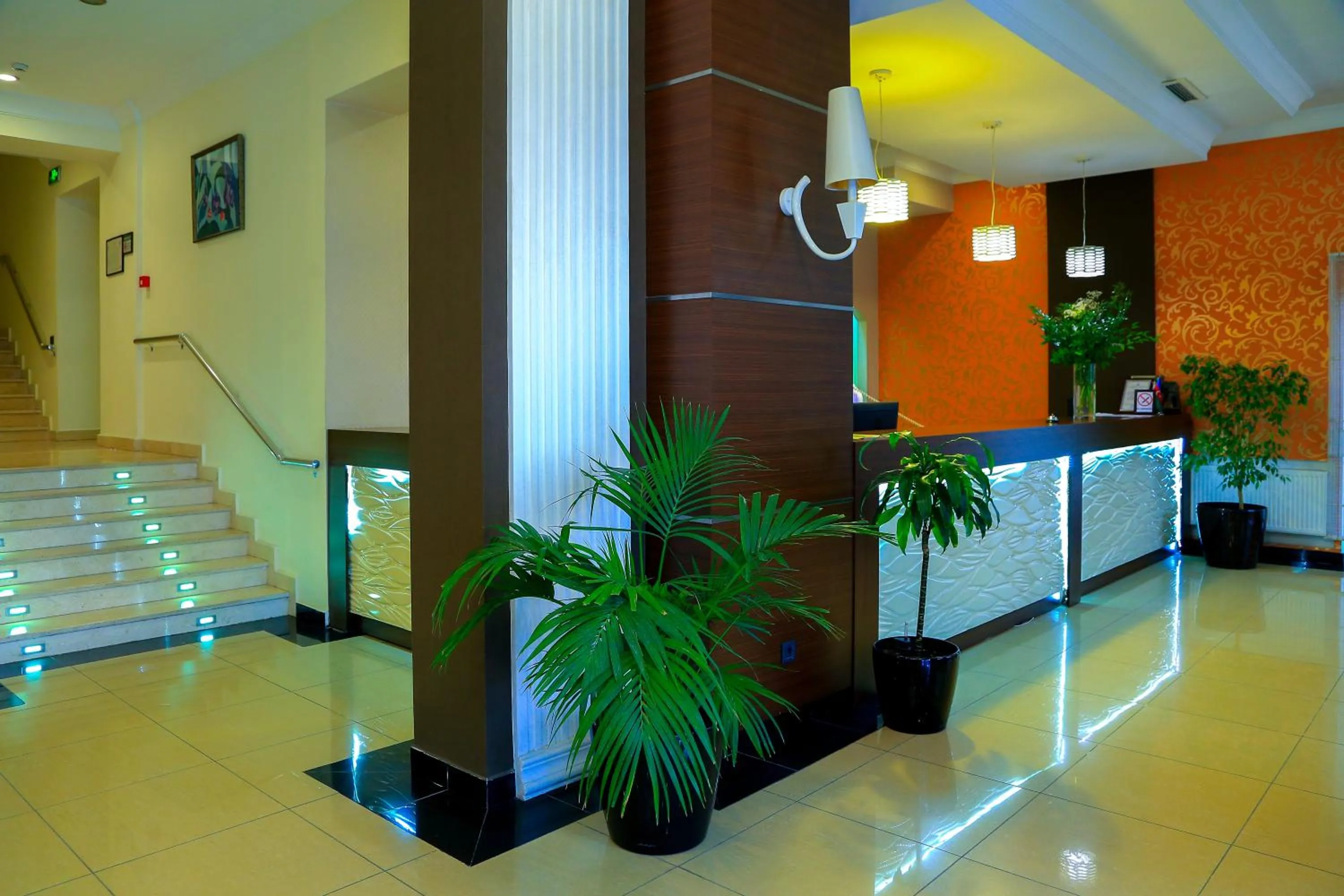 Lobby or reception in Central Park Baku