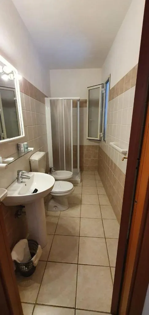 Bathroom in Appartamenti Villa Miramare