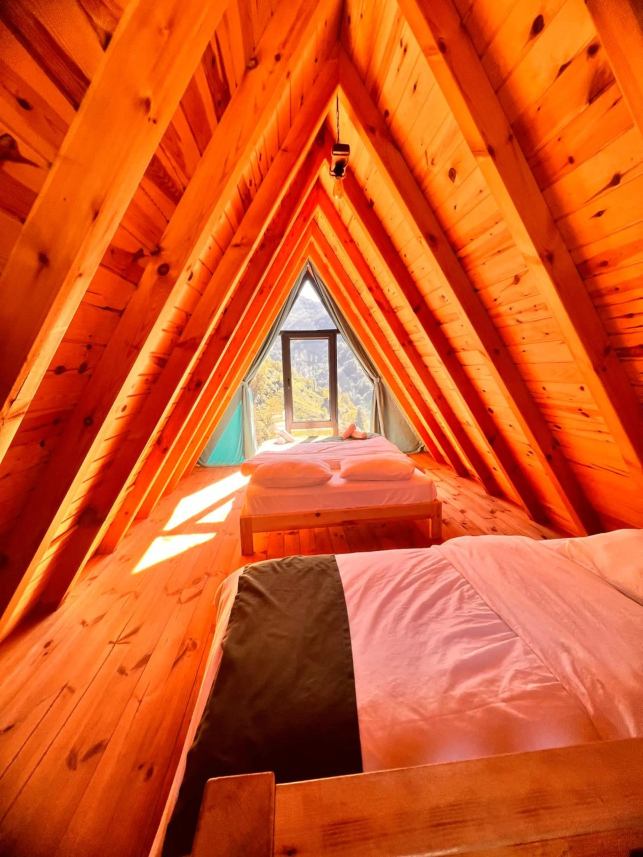 Bed in Northland Bungalows