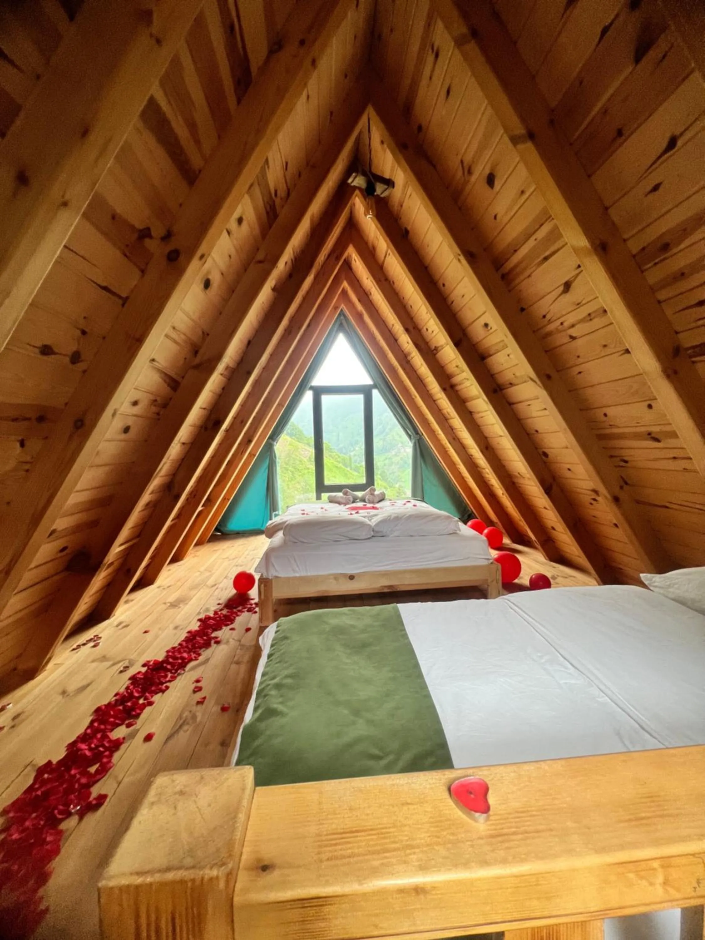 Bed in Northland Bungalows