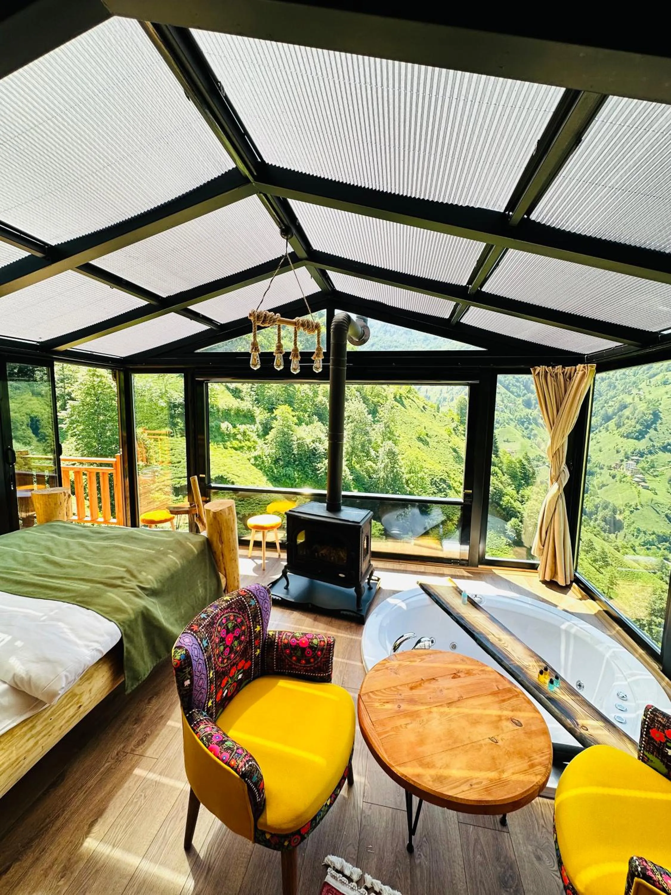 Bed in Northland Bungalows