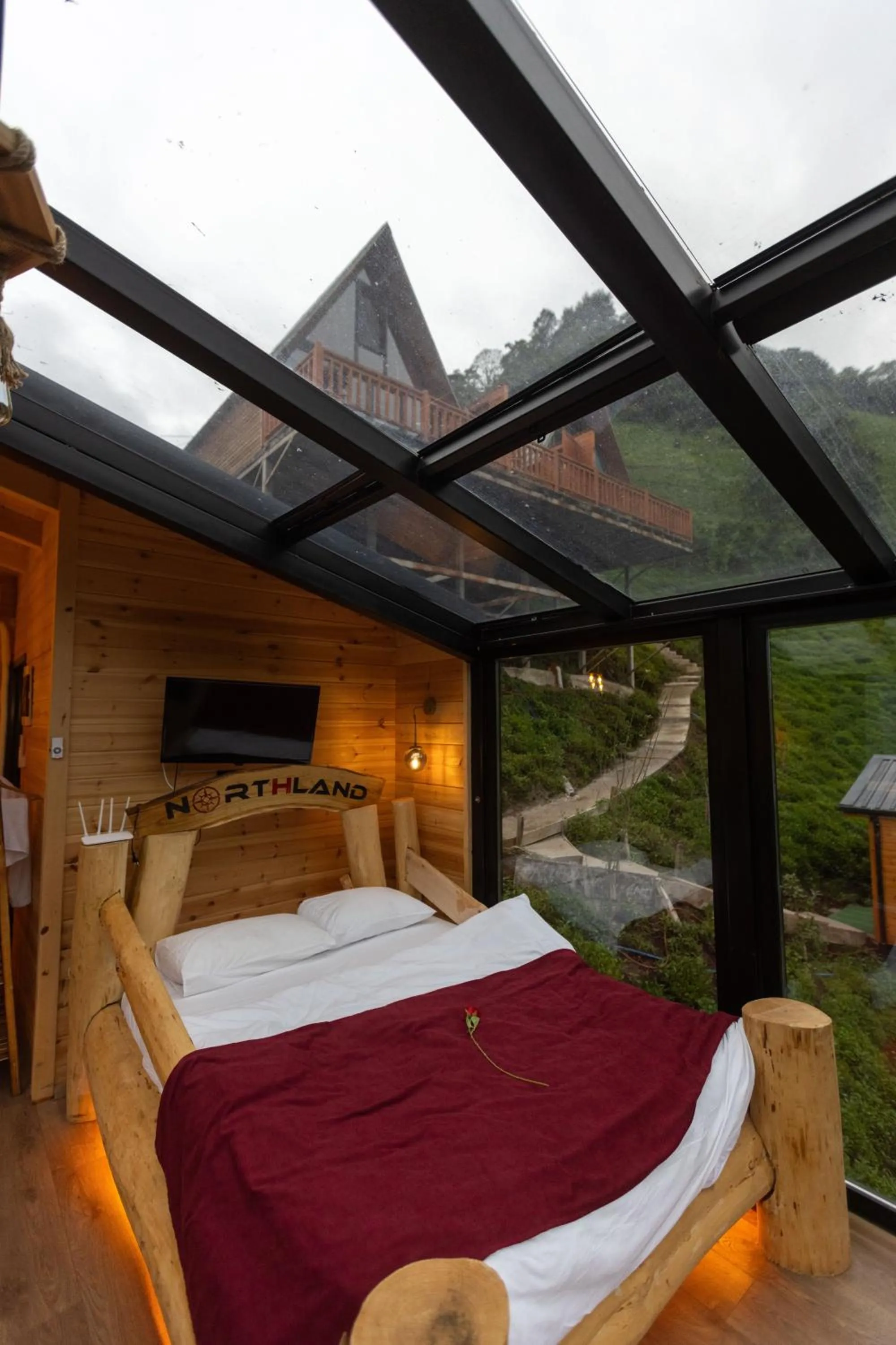 Bed in Northland Bungalows