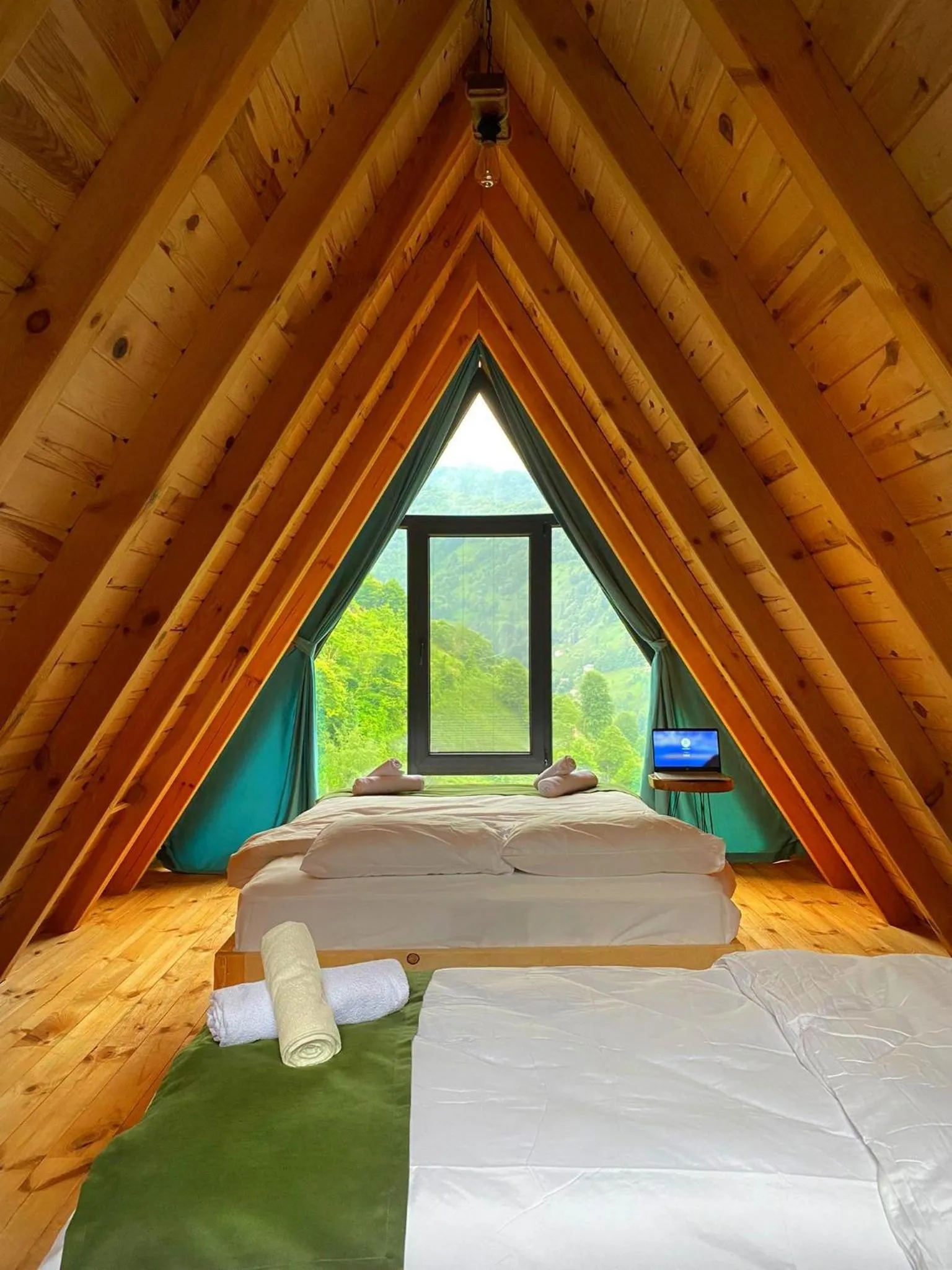 Bed in Northland Bungalows