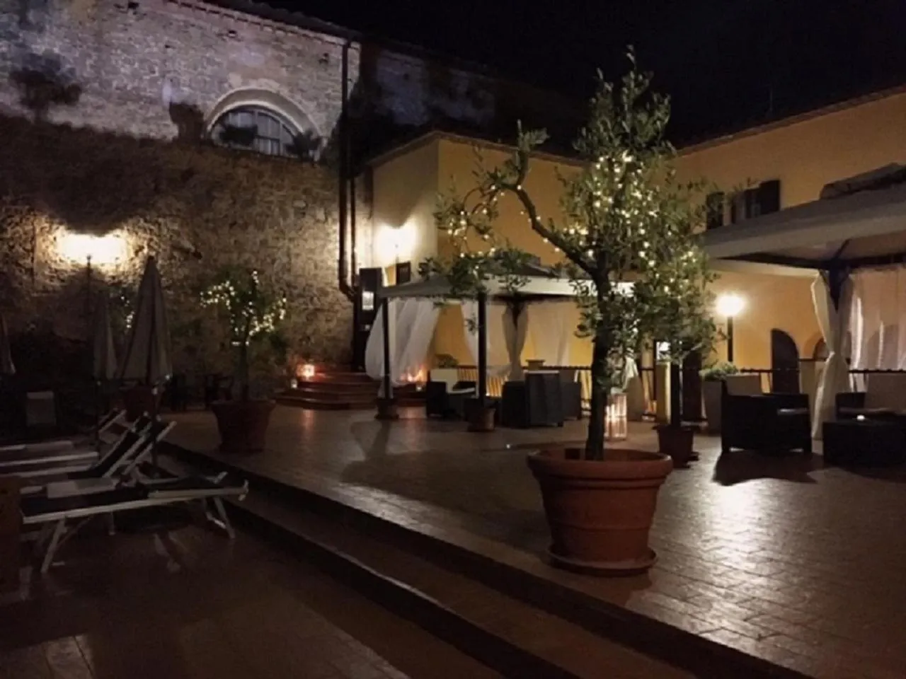 Garden in Hotel San Lino