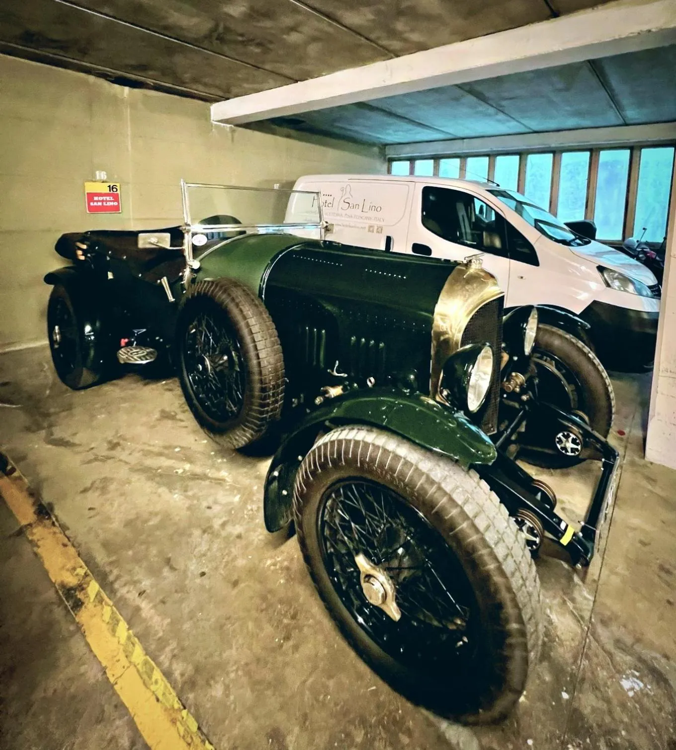 Parking in Hotel San Lino