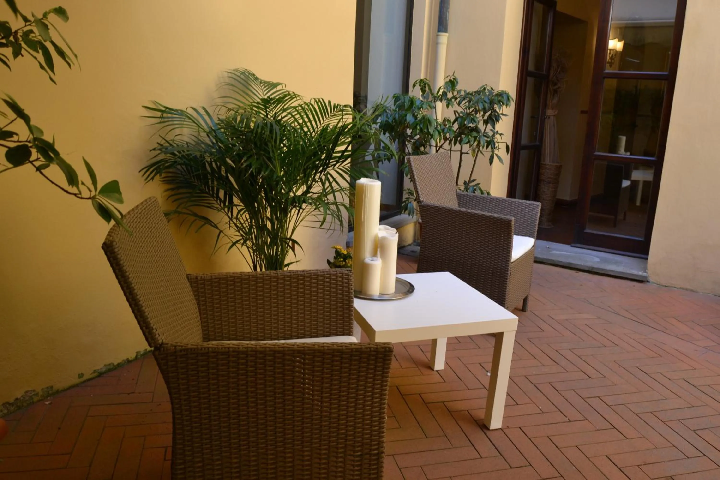 Lobby or reception in Hotel San Lino