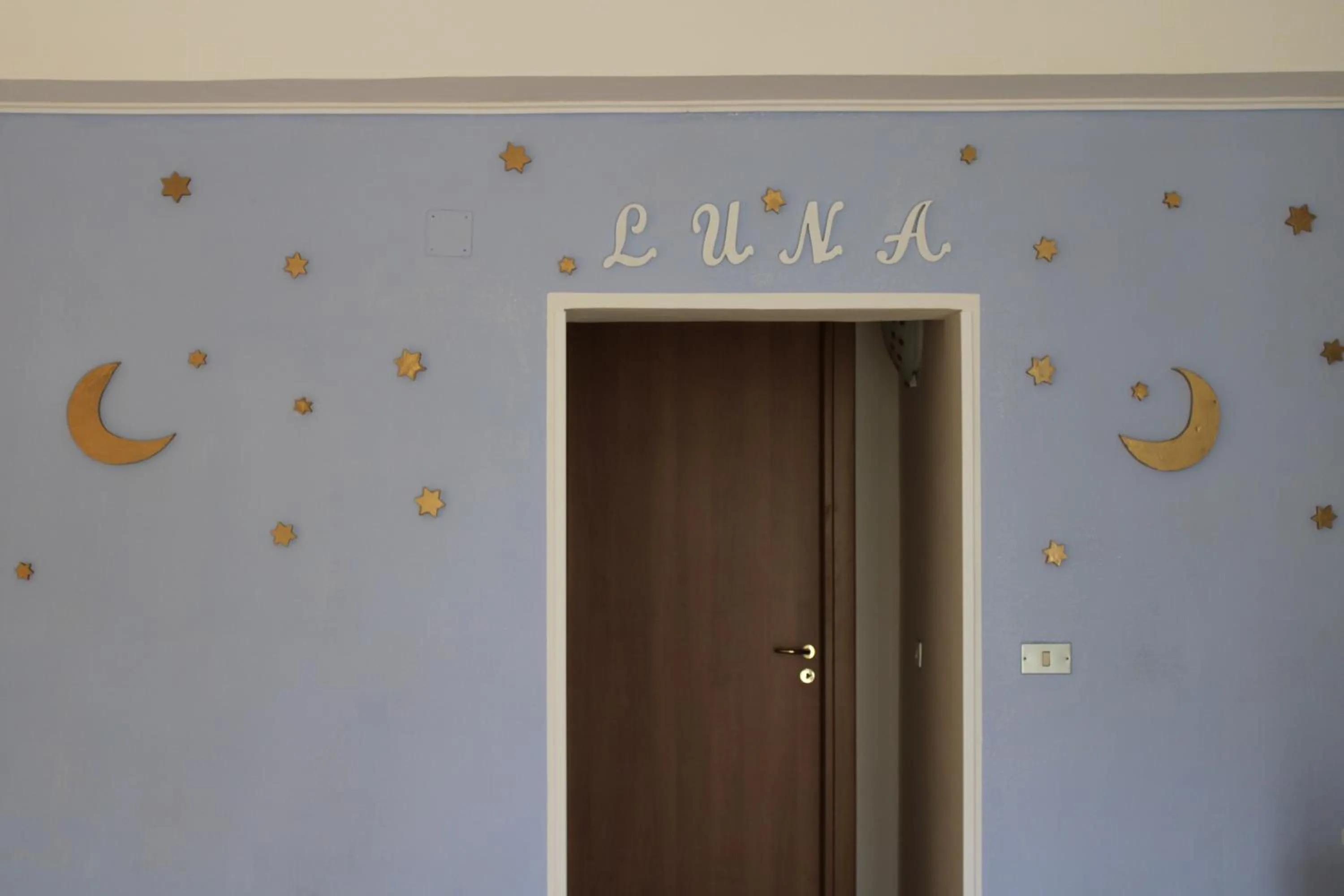 Decorative detail in B&B Il Giardino Delle Meraviglie