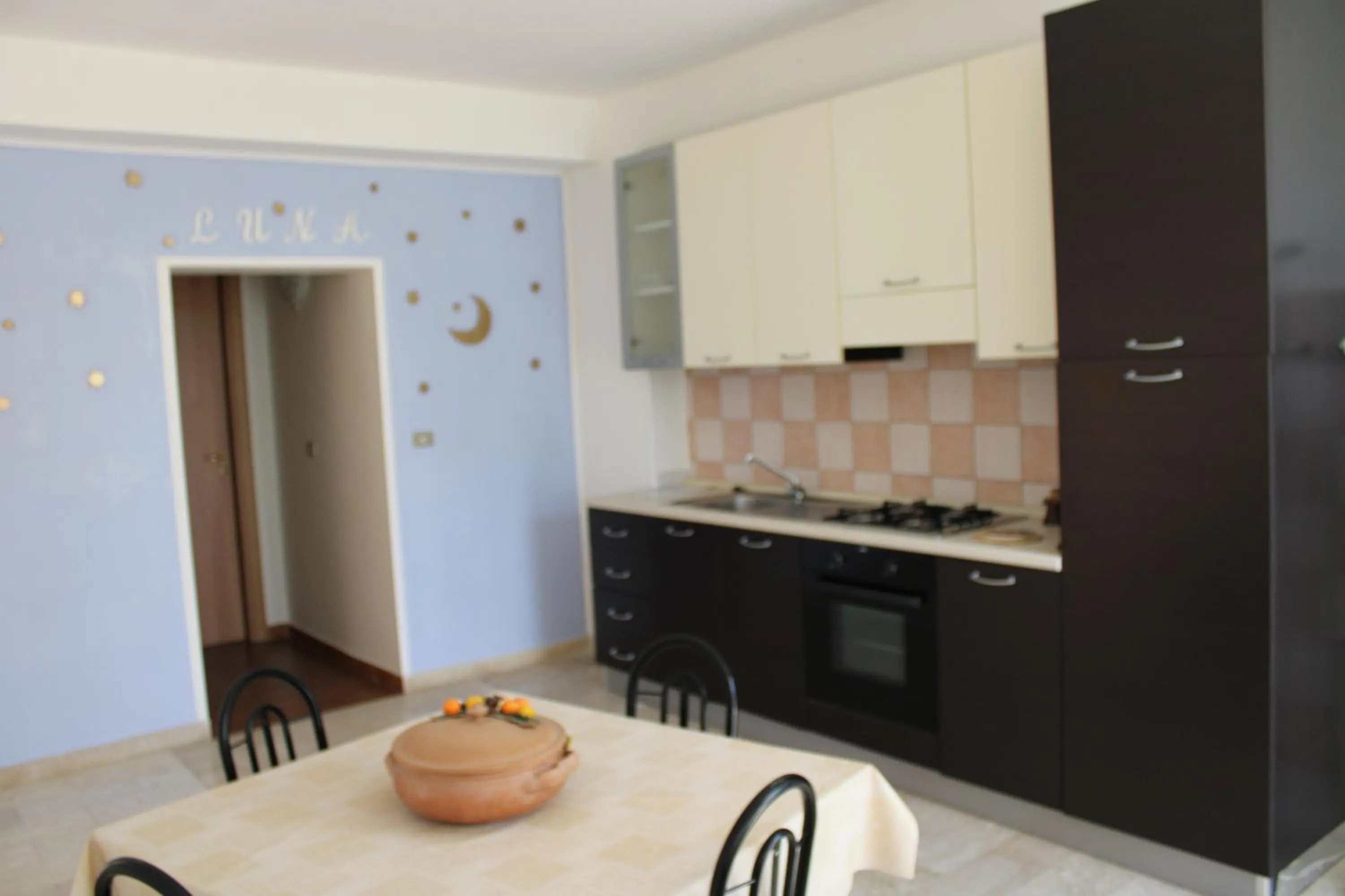 Kitchen or kitchenette in B&B Il Giardino Delle Meraviglie