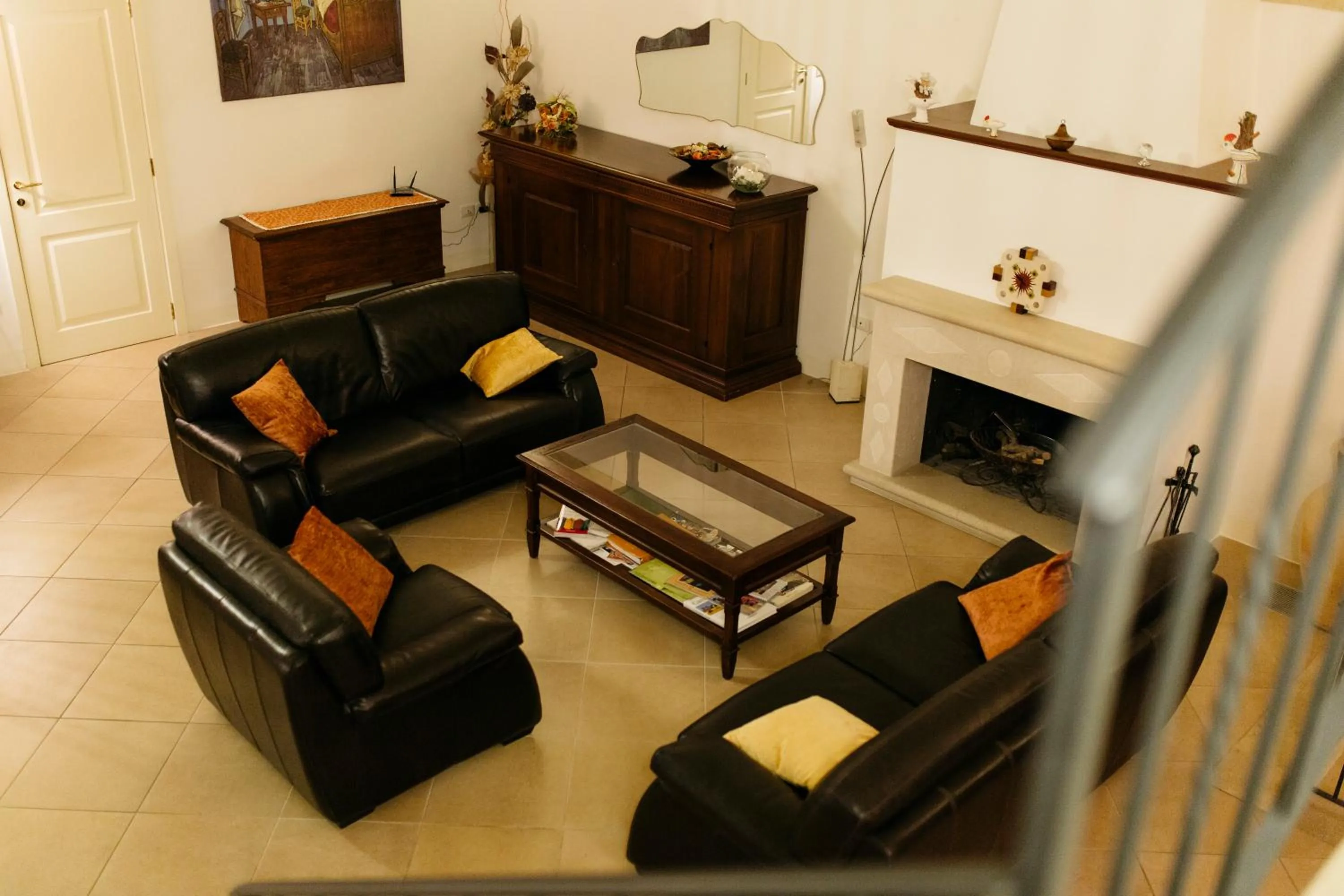 Communal lounge/ TV room in Residence Del Casalnuovo