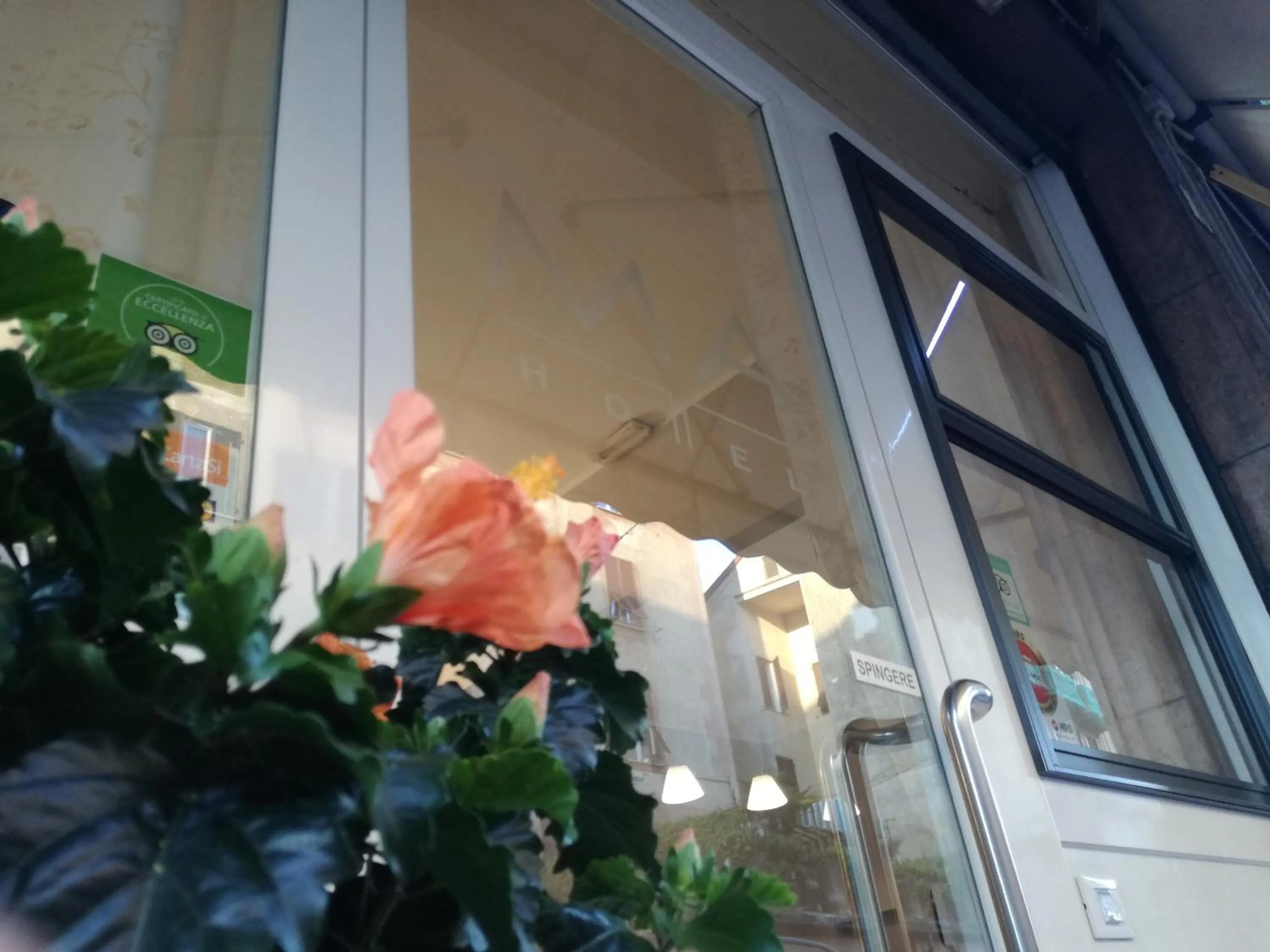 Facade/entrance in MA Hotel