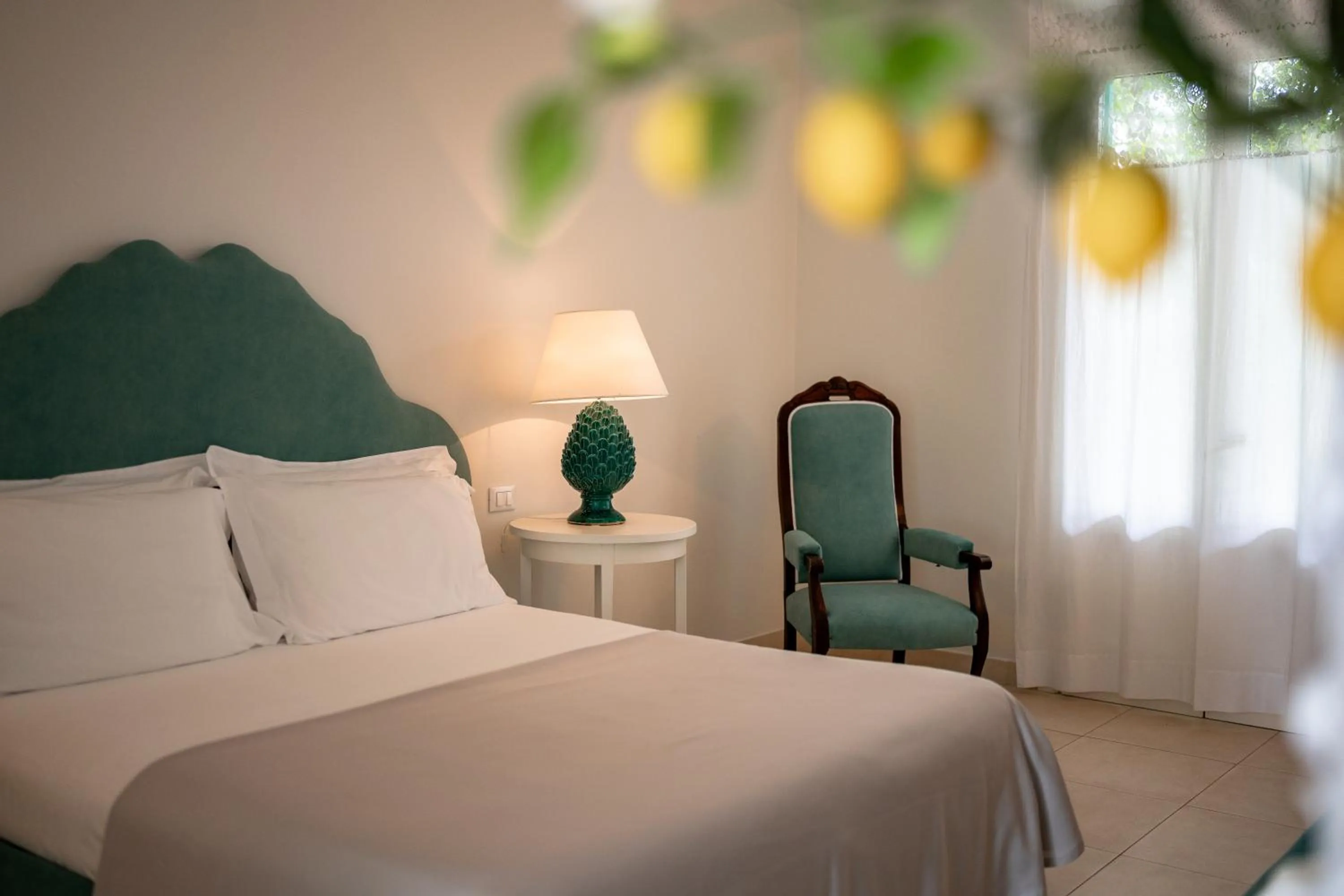 Decorative detail, Bed in Tenuta Centoporte