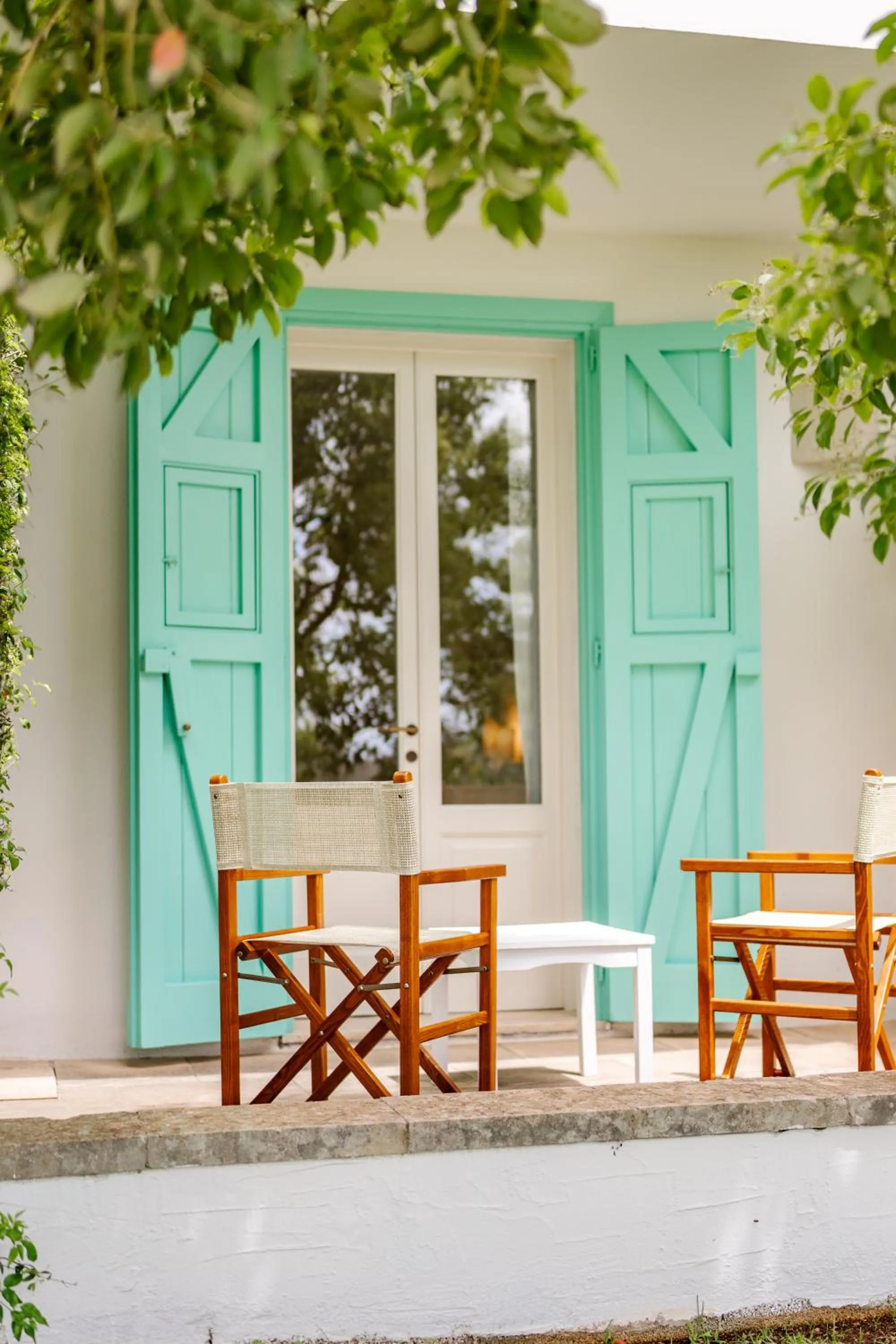 Decorative detail in Tenuta Centoporte