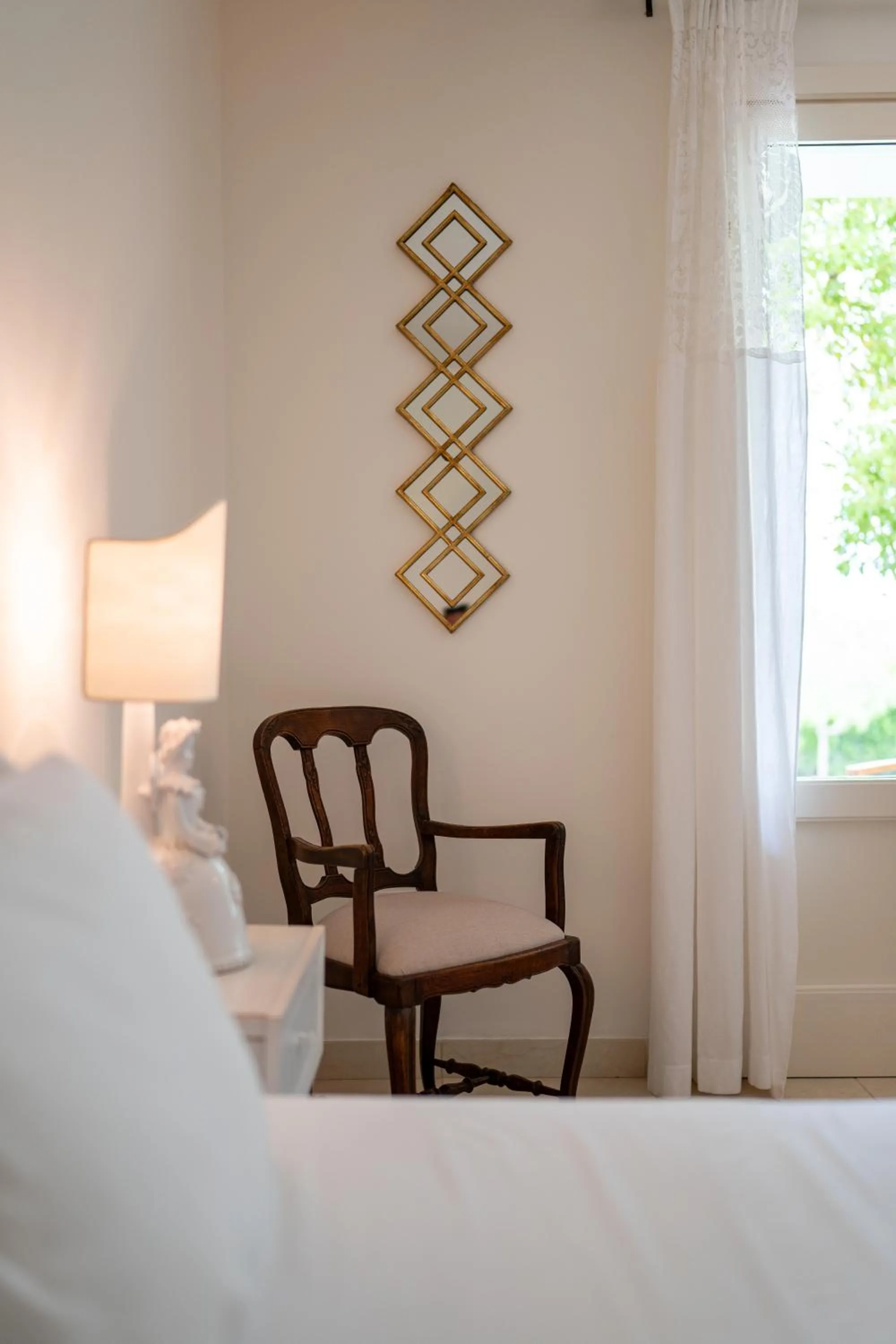 Decorative detail, Bed in Tenuta Centoporte