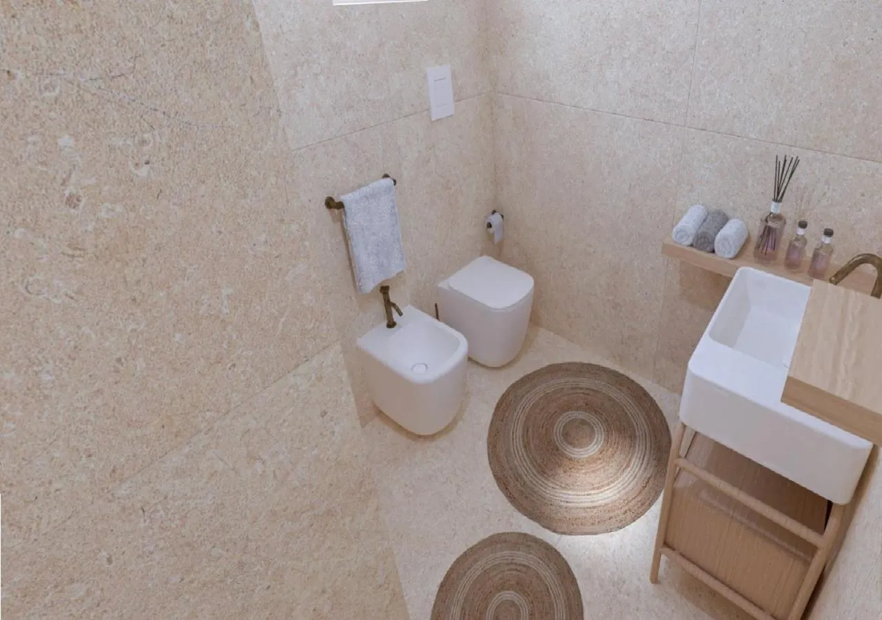 Bathroom in Tenuta Centoporte