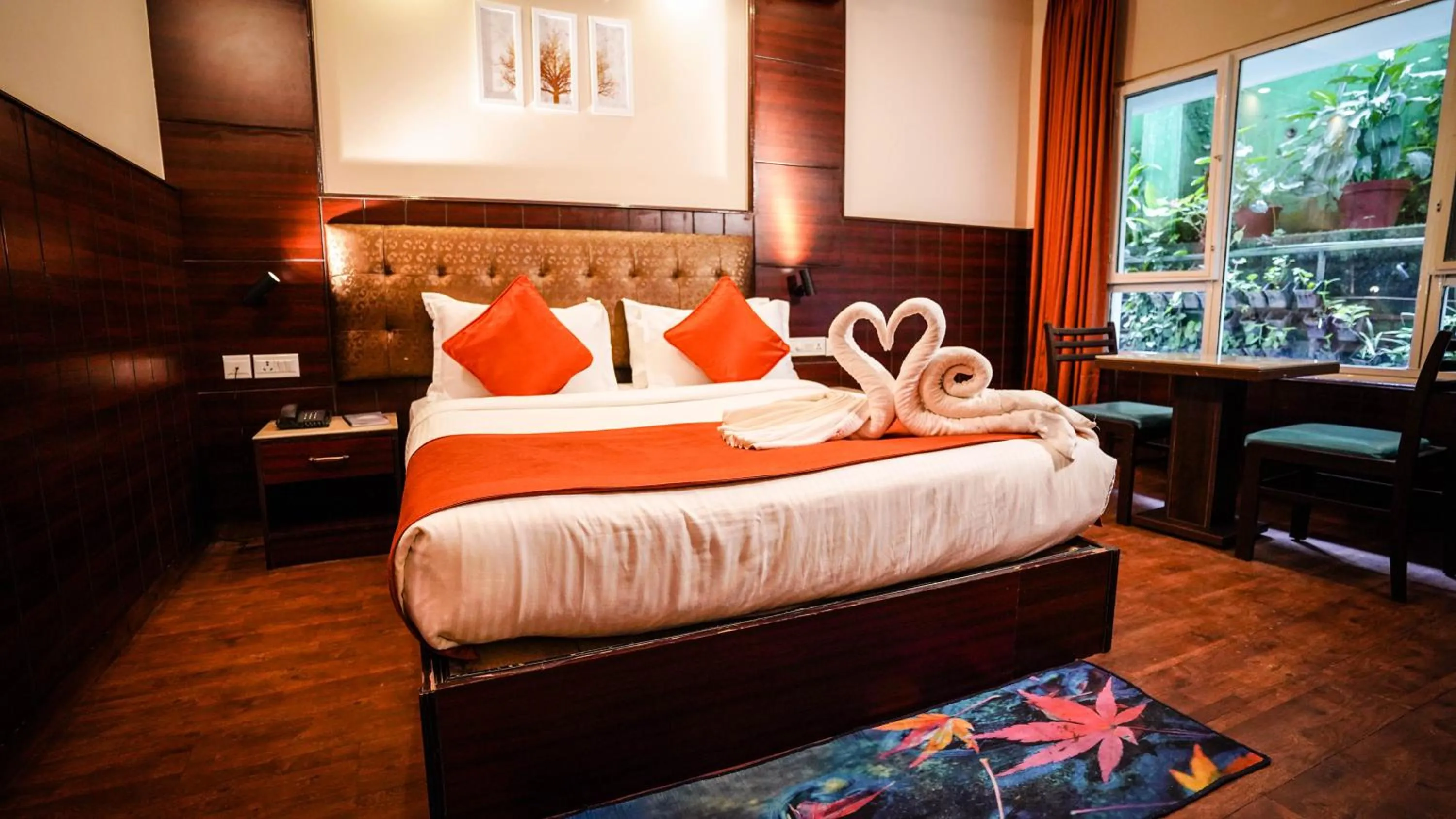 Garden view in Misty Mountain Resort