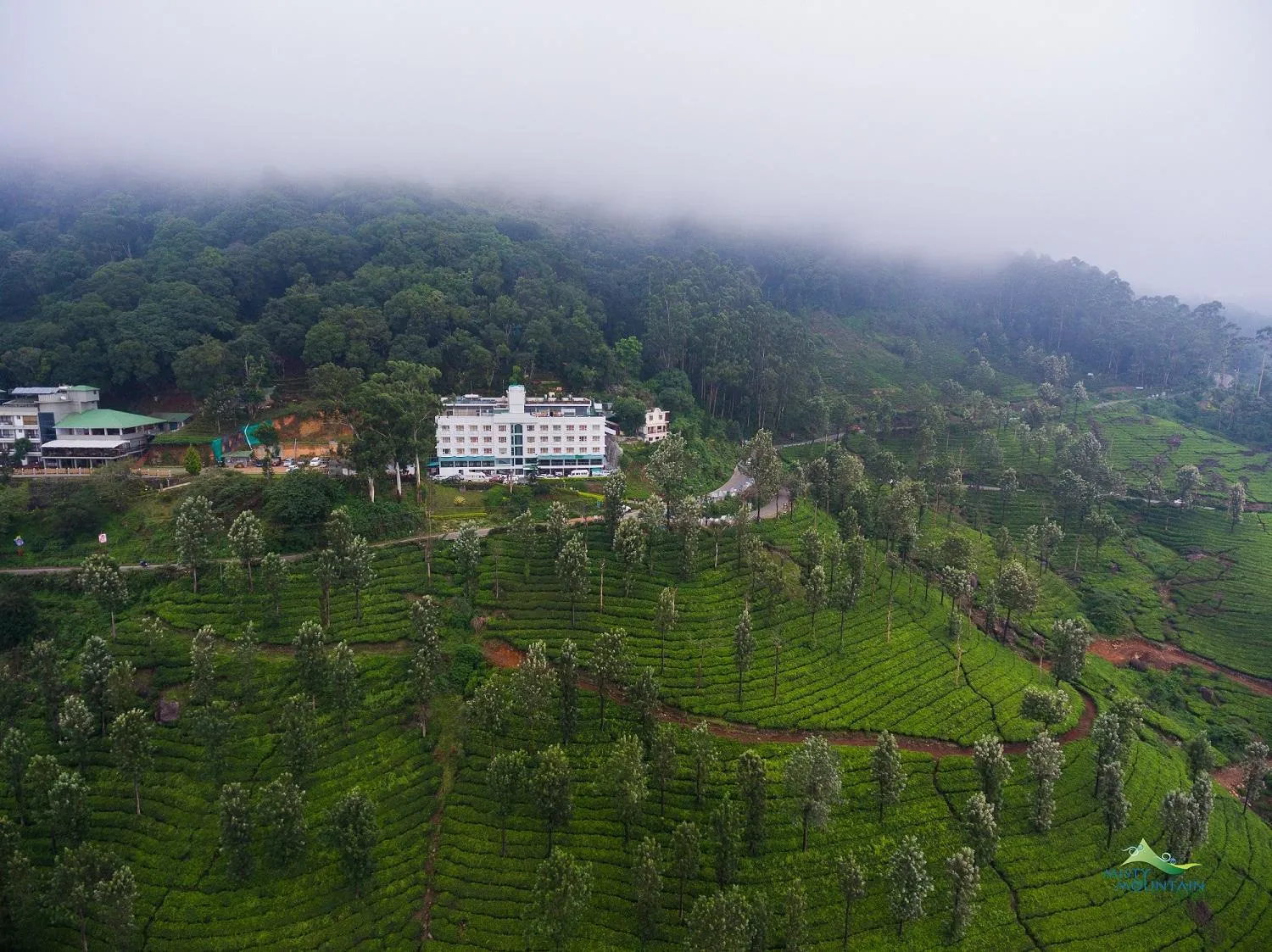 Bird's eye view in Misty Mountain Resort