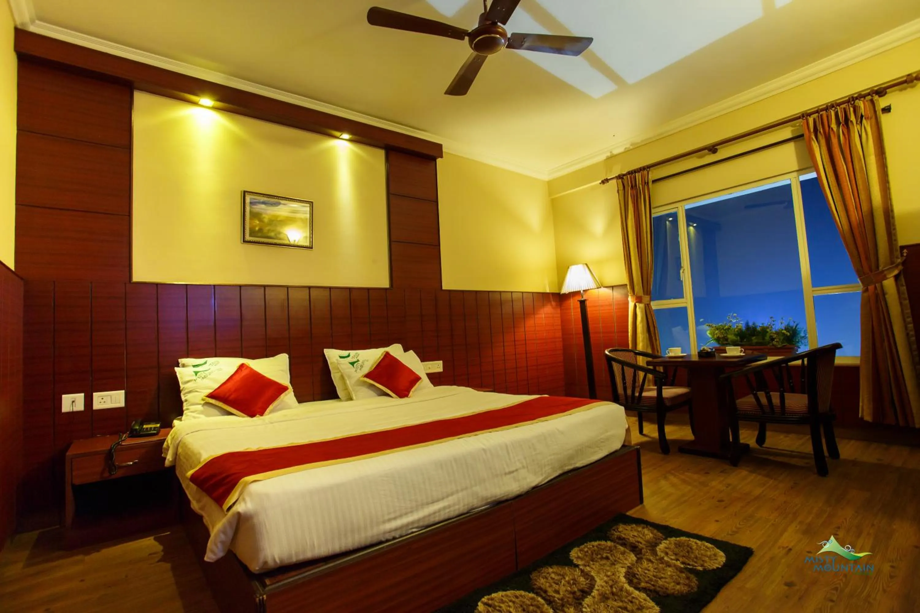 Bed in Misty Mountain Resort