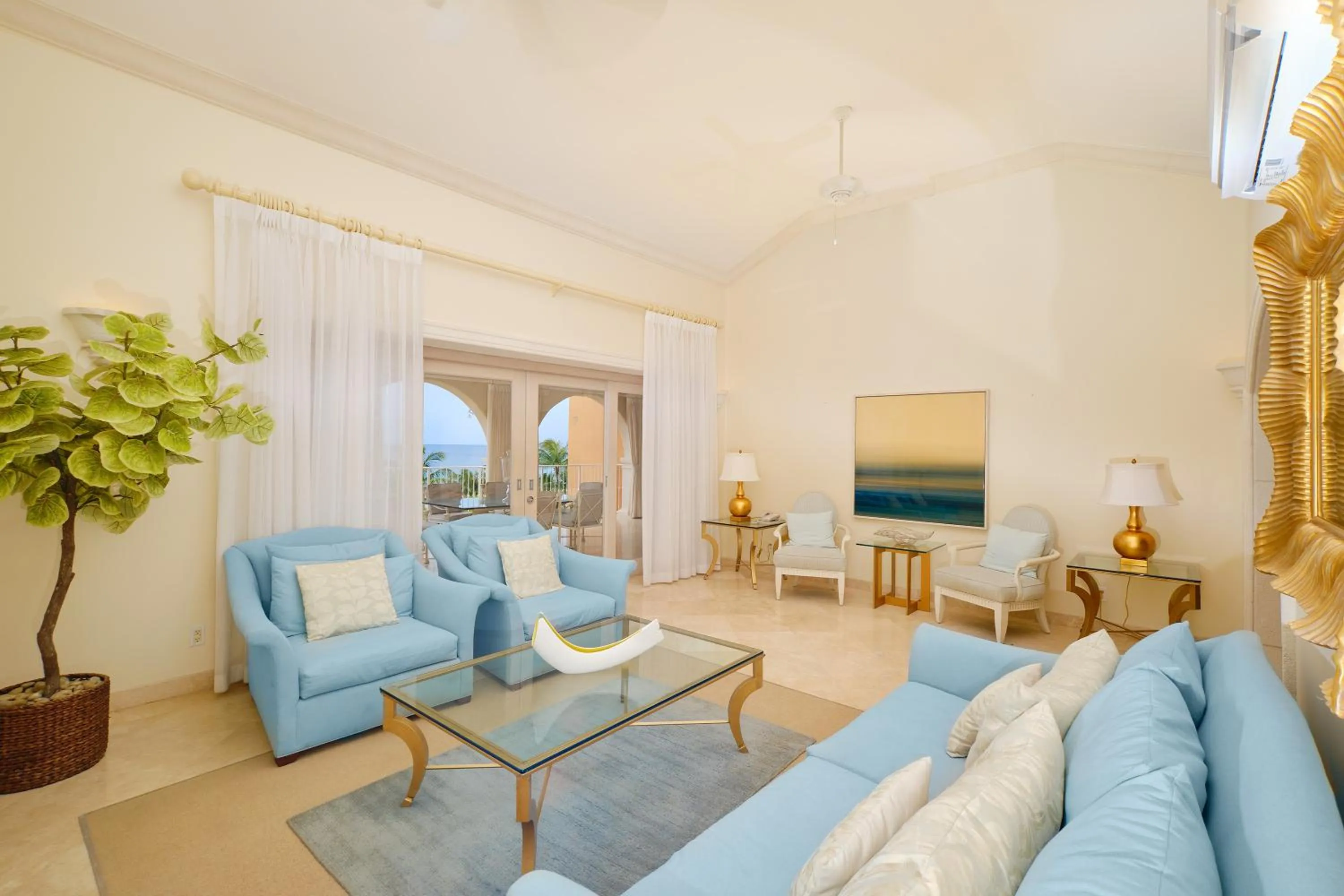 Living room in Saint Peter's Bay Barbados