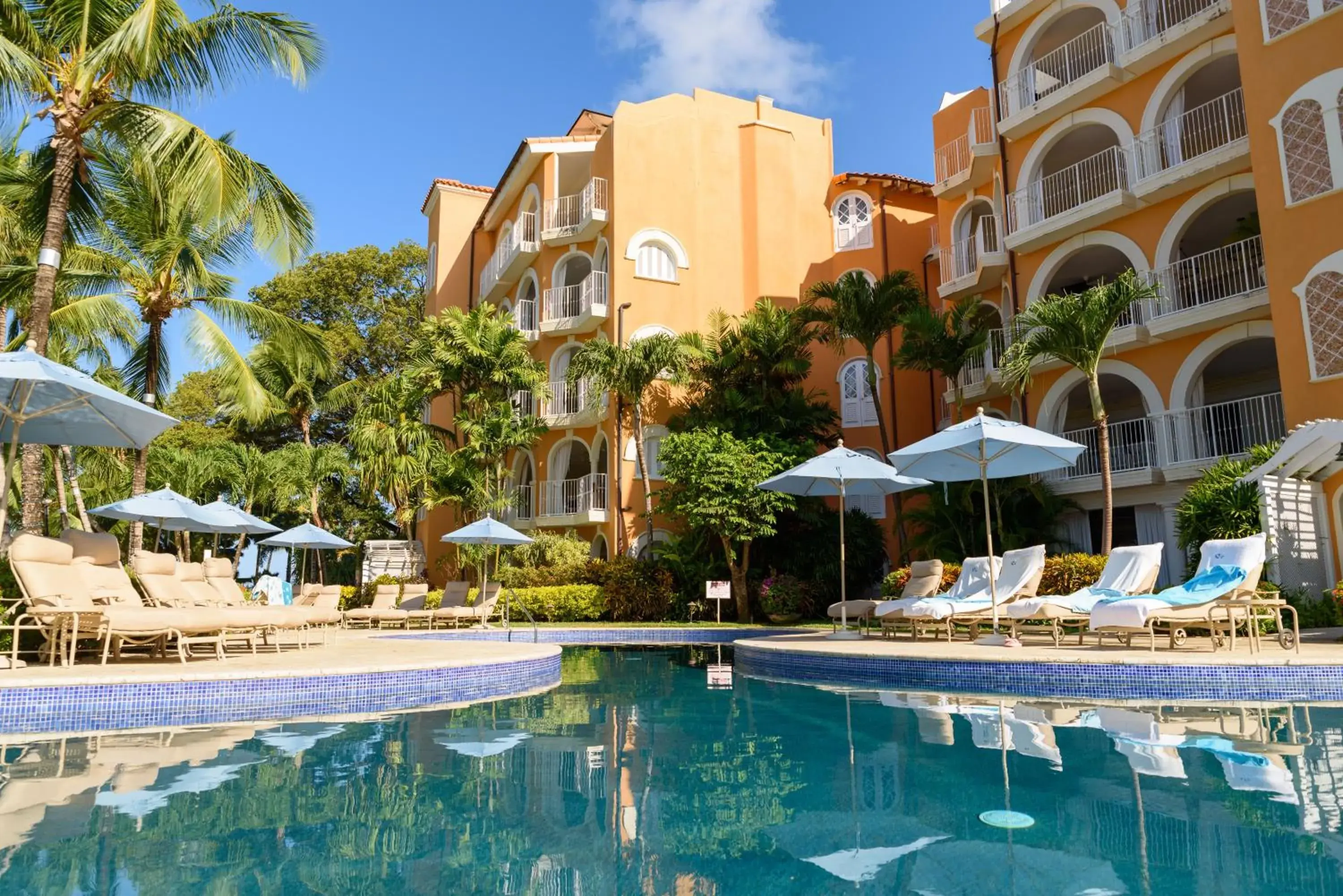 Swimming pool in Saint Peter's Bay Barbados Swimming pool in Saint Peter's Bay Barbados