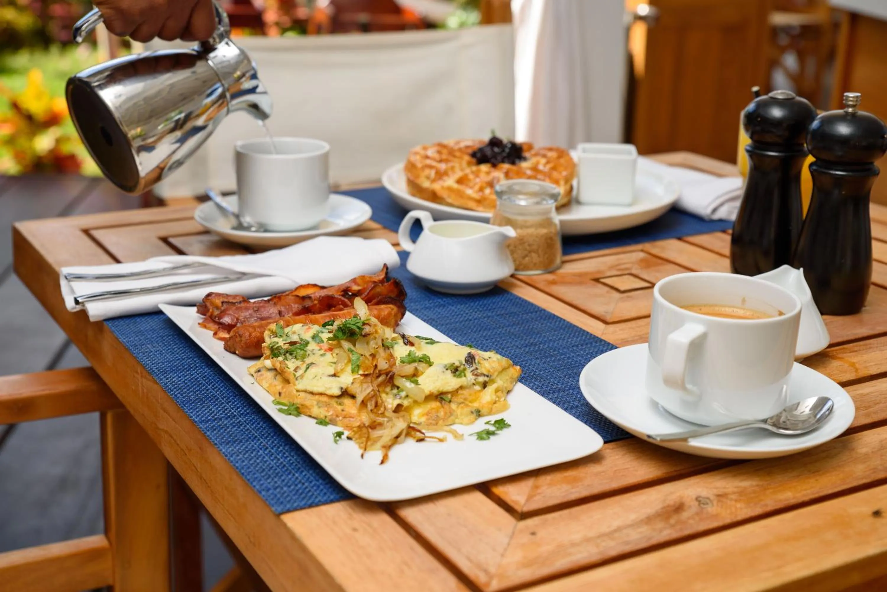 Breakfast in Saint Peter's Bay Barbados