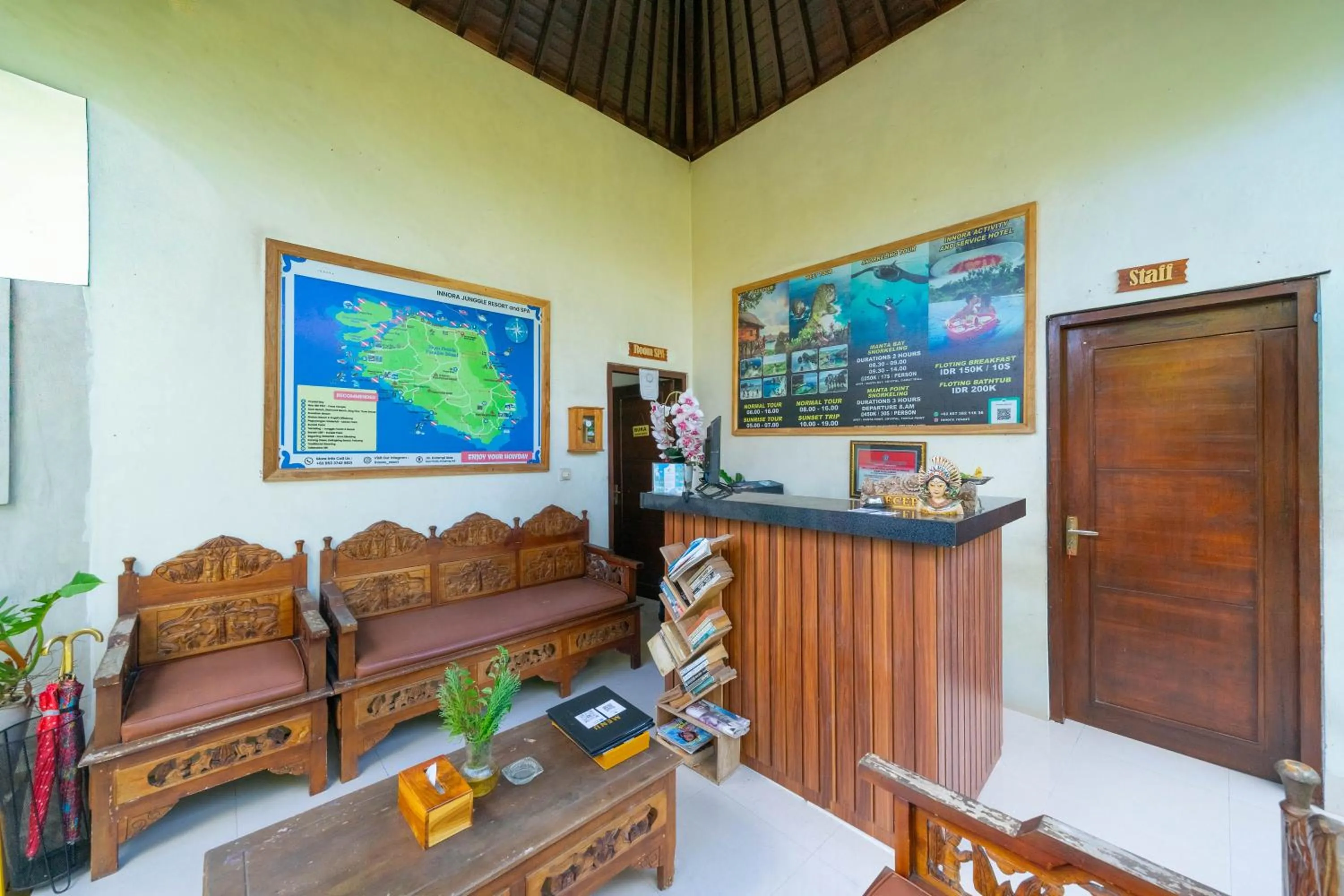 Lobby or reception in Innora Jungle Resort And Spa