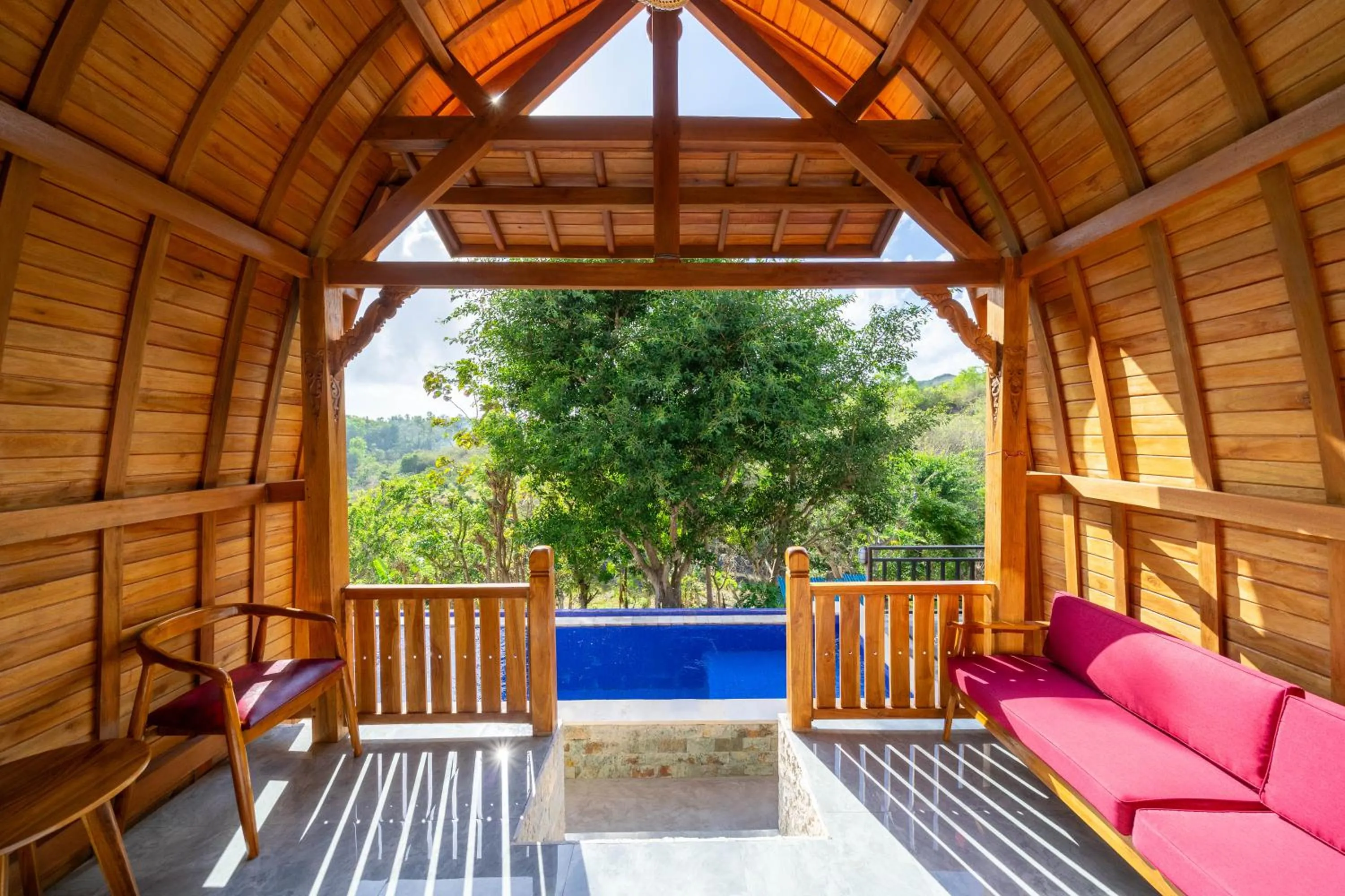 Balcony/Terrace in Innora Jungle Resort And Spa