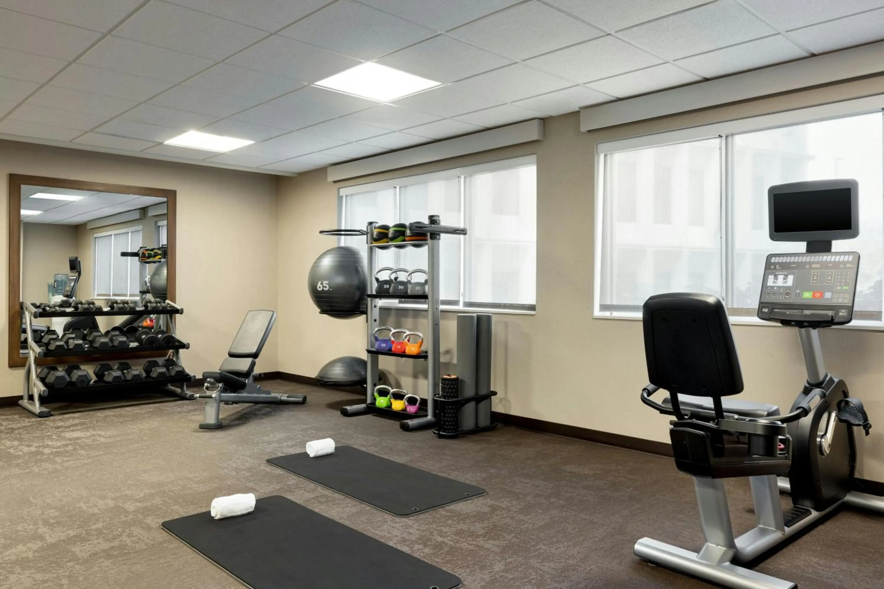 Fitness centre/facilities in Residence Inn by Marriott Chicago Wilmette/Skokie