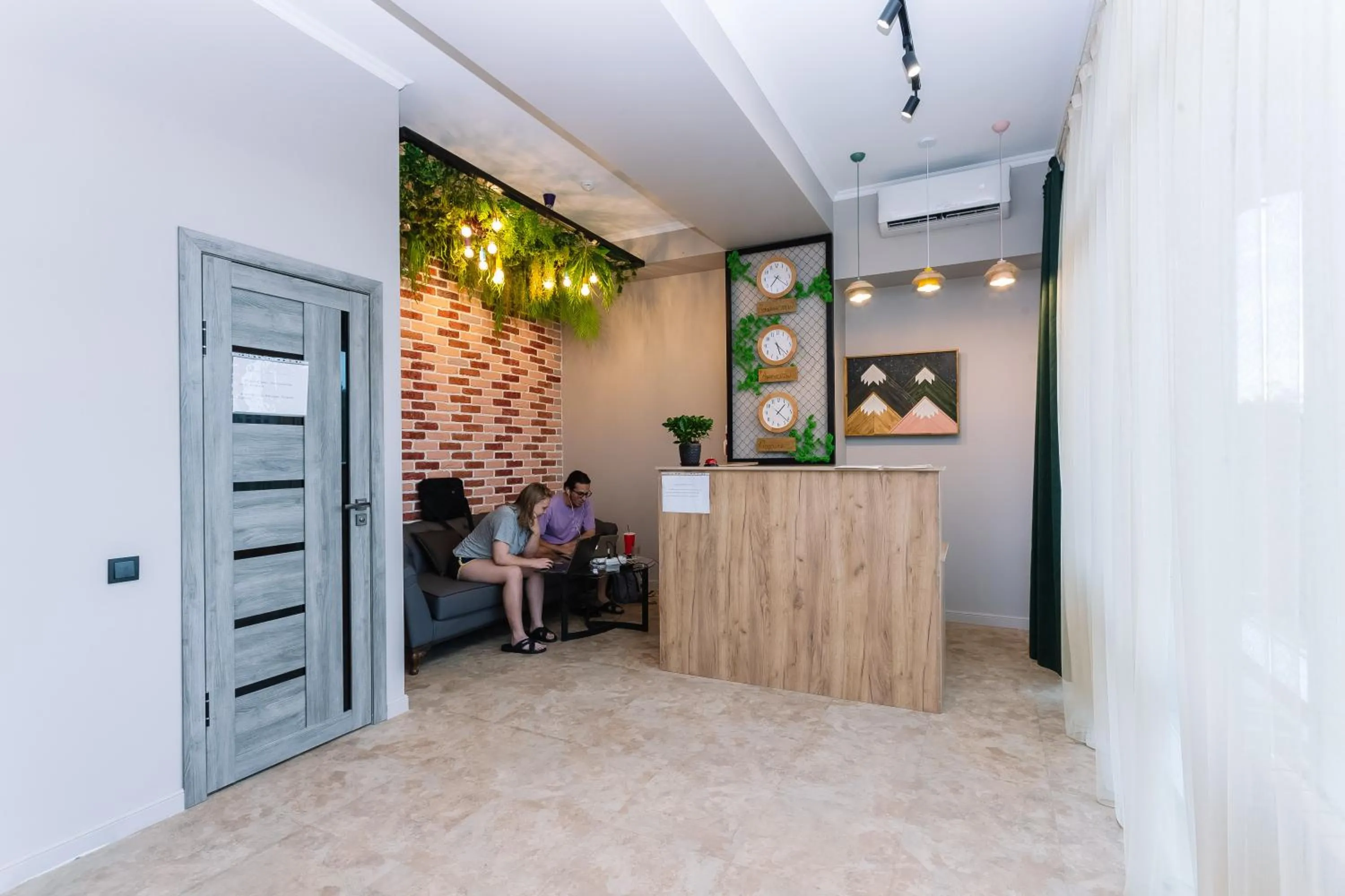 Lobby or reception in DOMA HOSTEL