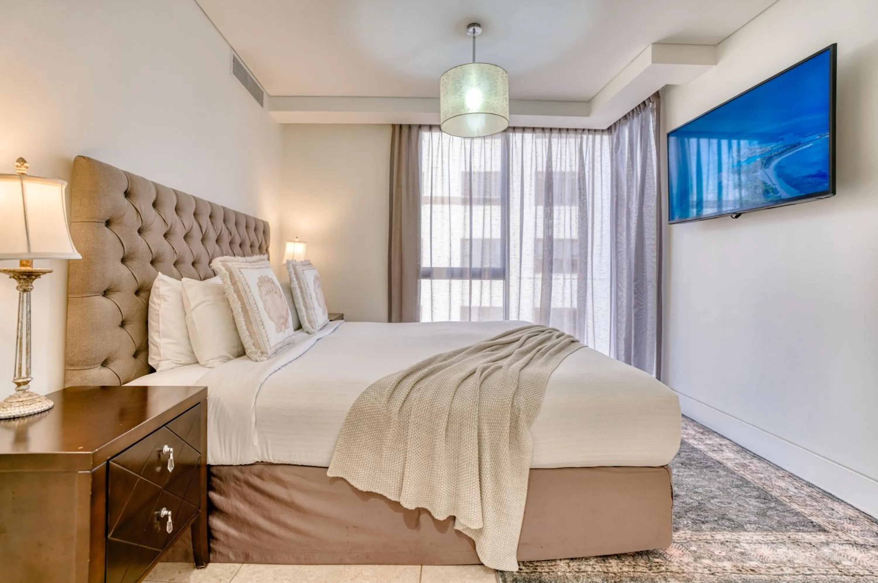 Bed in Sea Pearl A1 Beach Resort