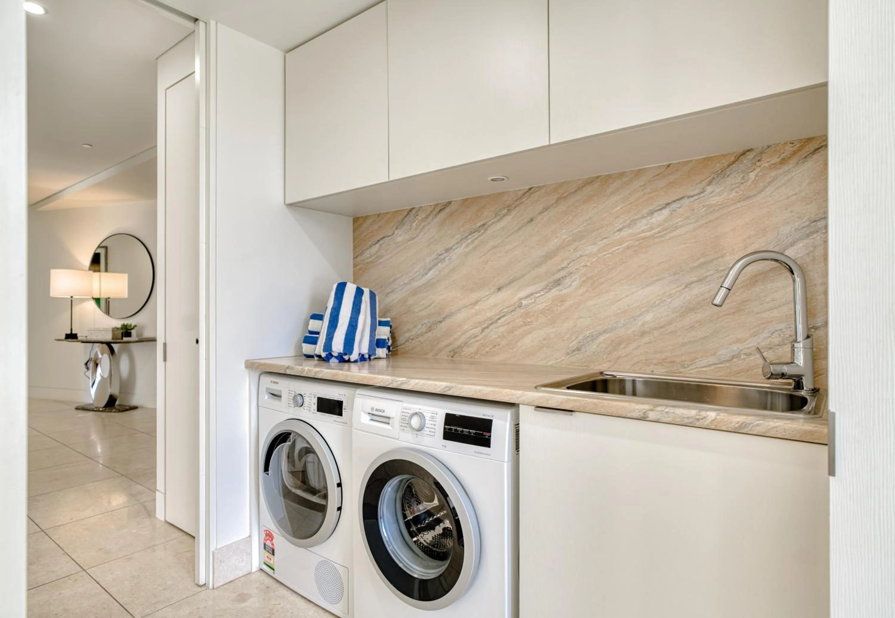 washing machine in Sea Pearl A1 Beach Resort