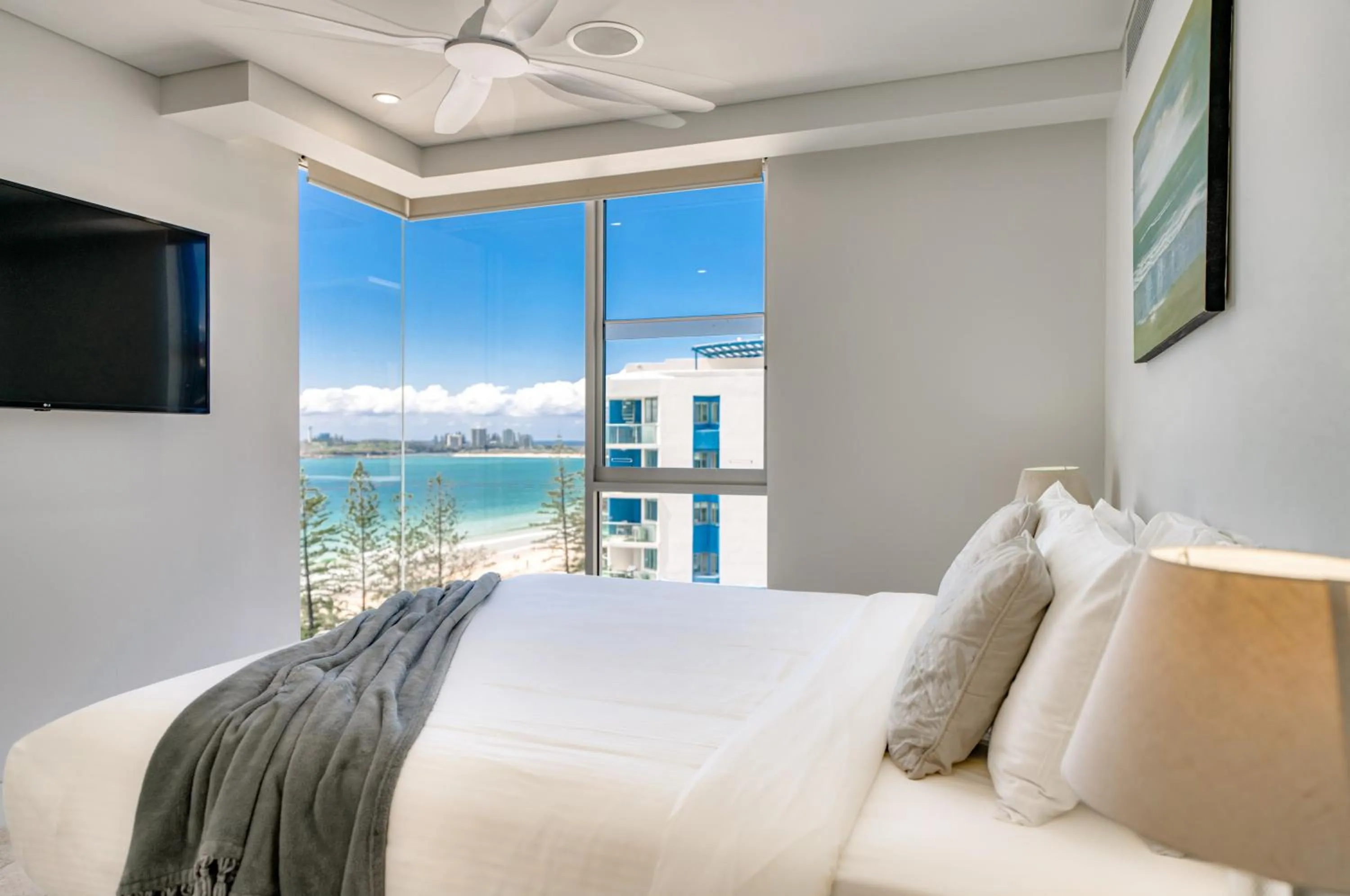 Bed in Sea Pearl A1 Beach Resort