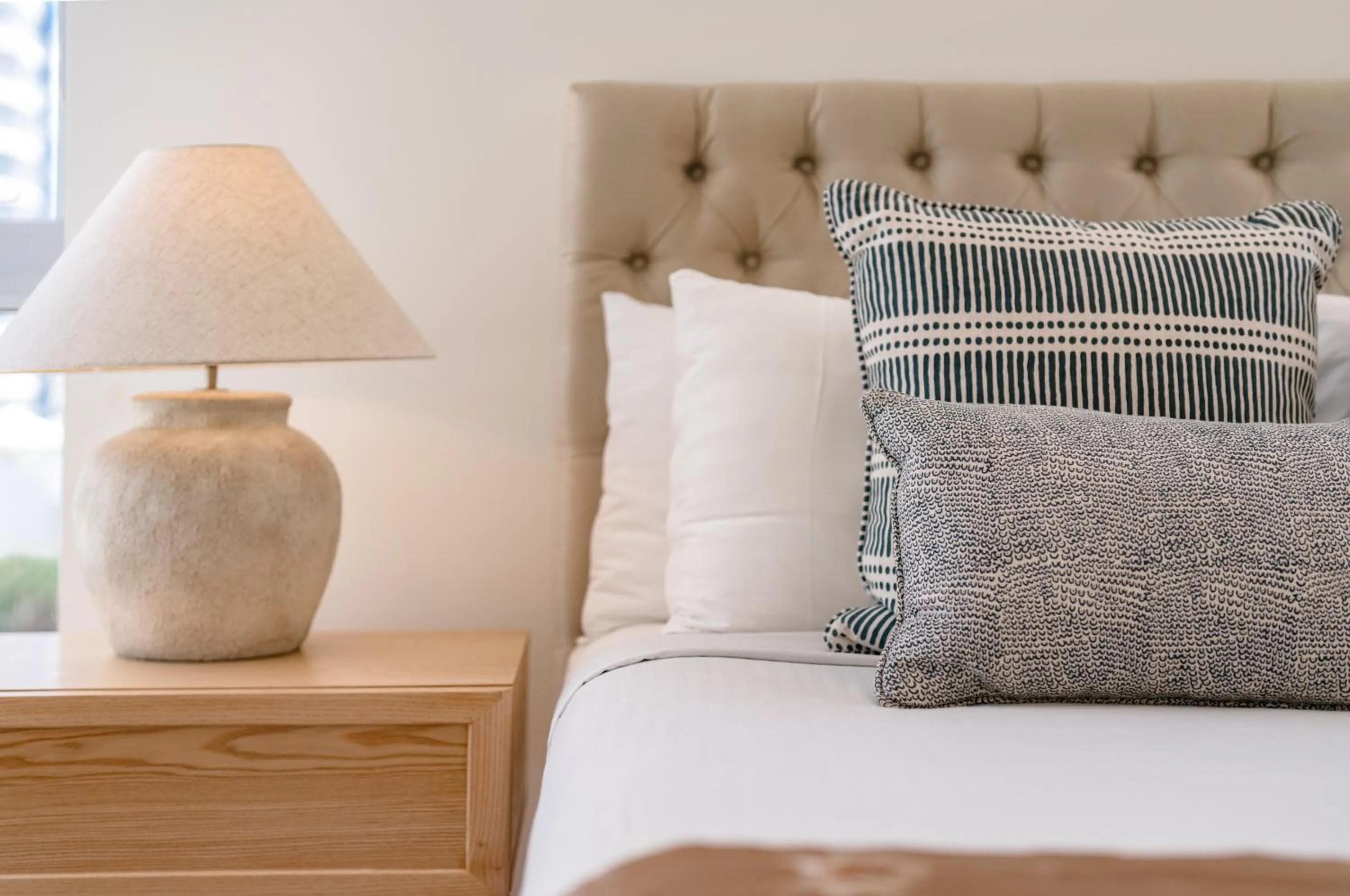 Bed in Sea Pearl A1 Beach Resort