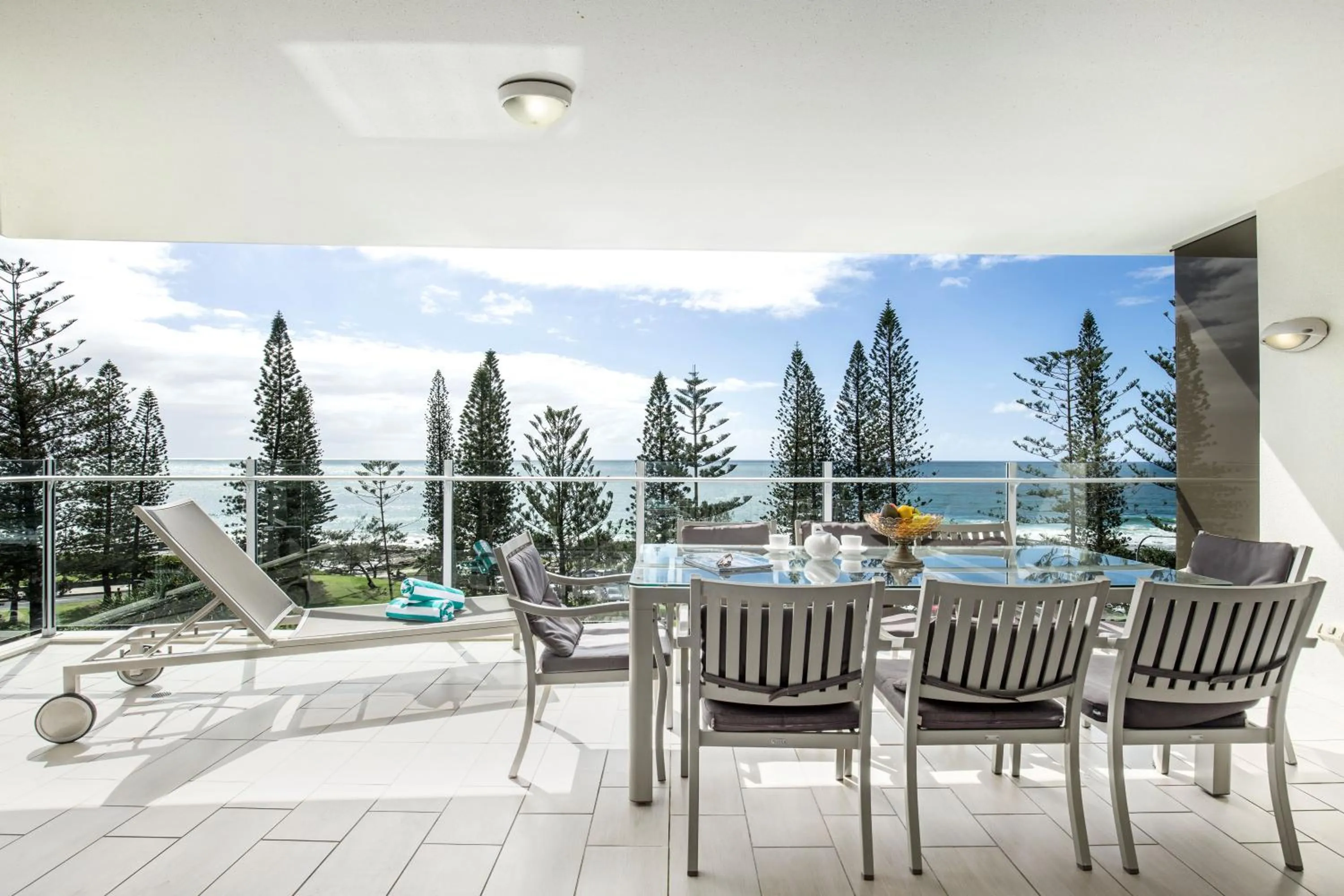 Balcony/Terrace in Sea Pearl A1 Beach Resort