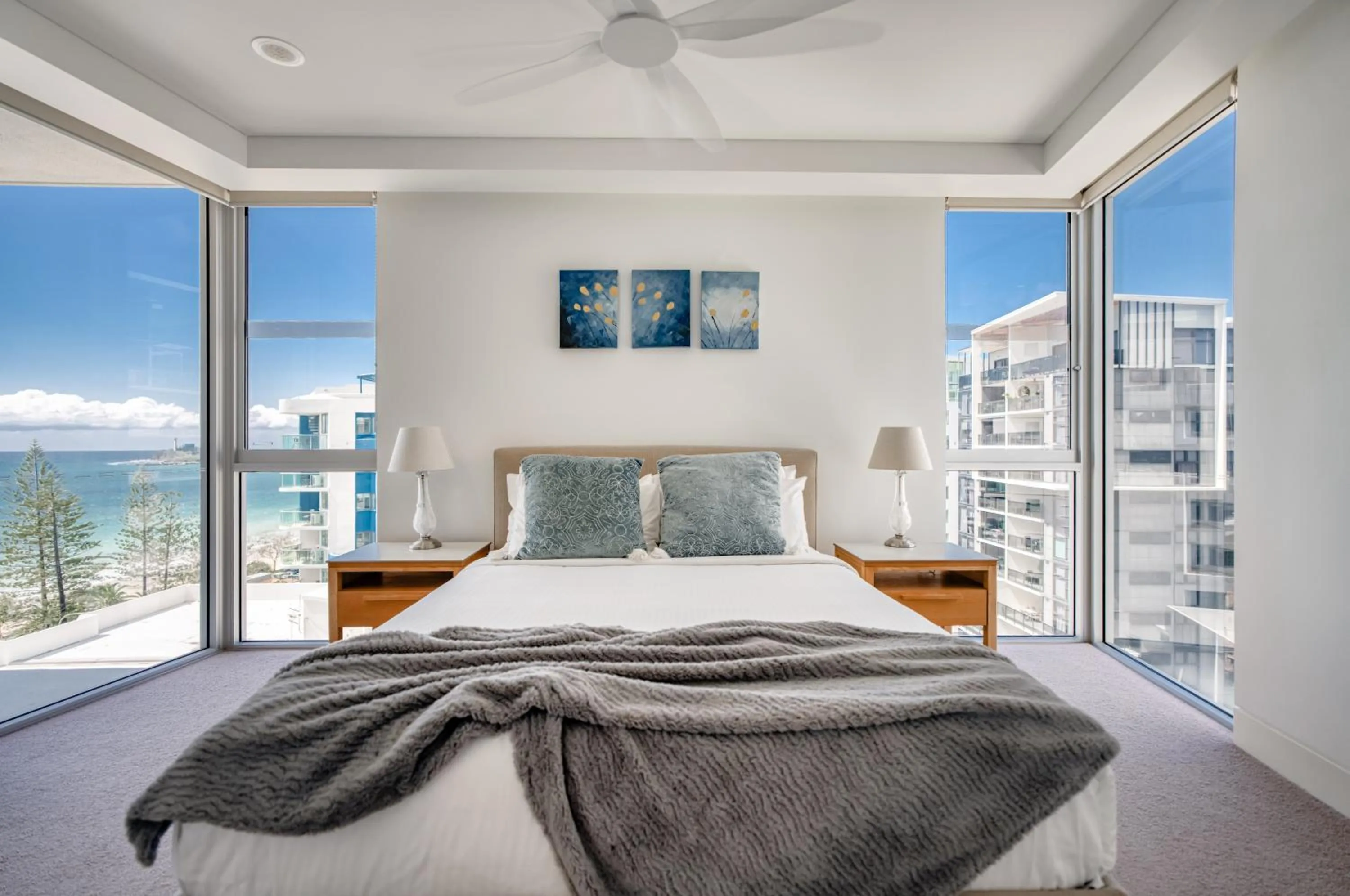 Bed in Sea Pearl A1 Beach Resort