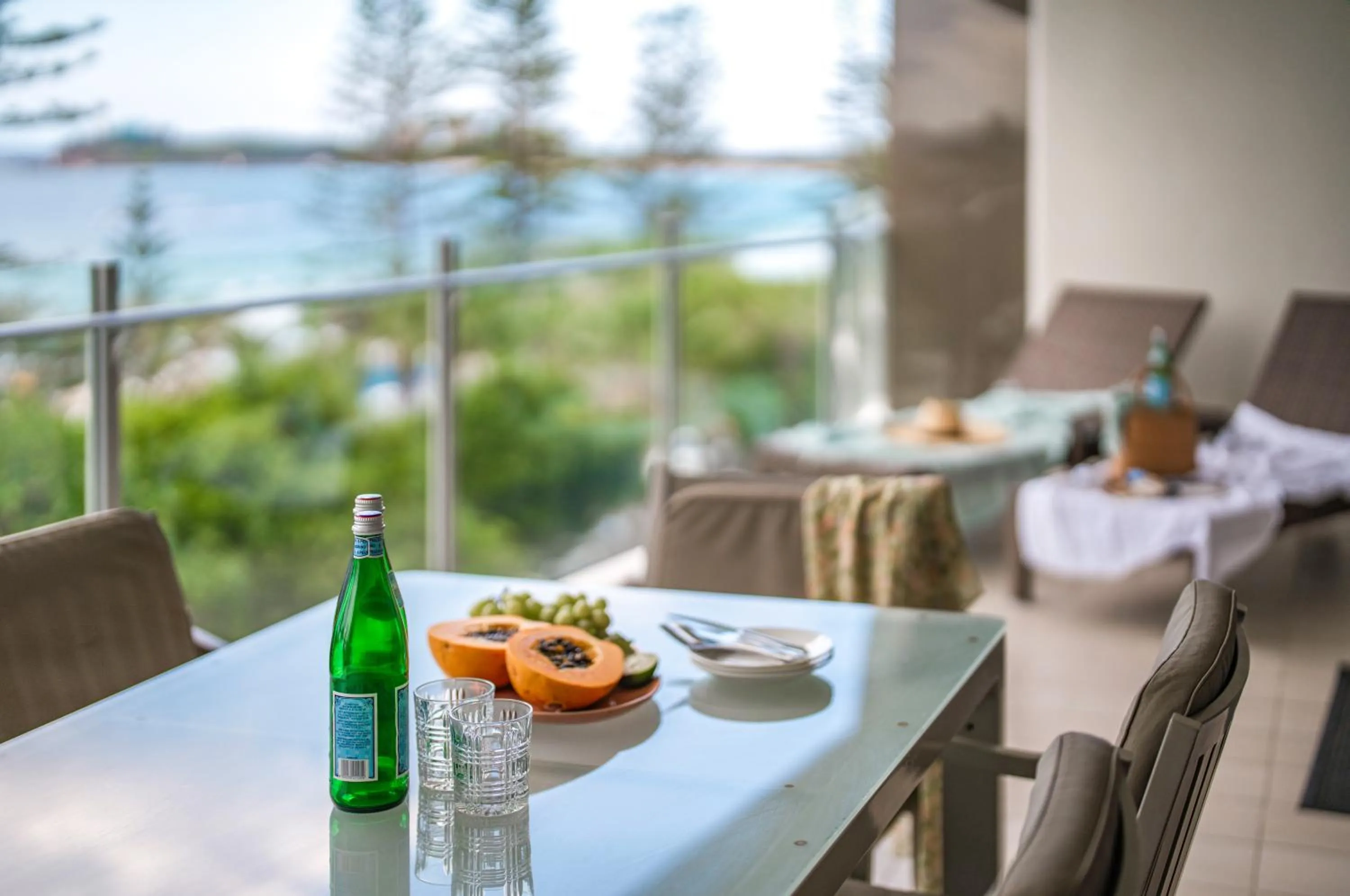 Balcony/Terrace in Sea Pearl A1 Beach Resort